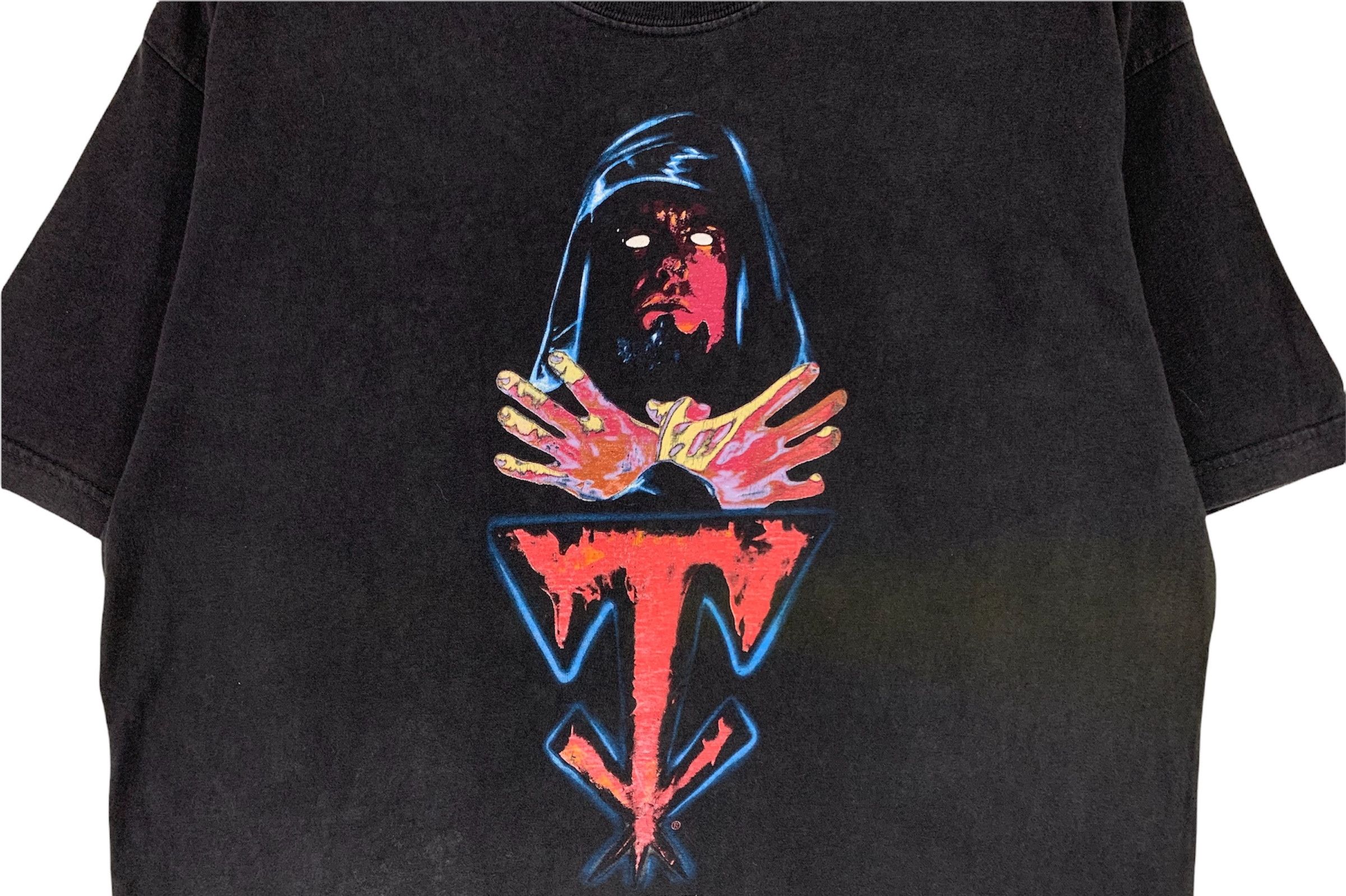 Vintage × WWF Undertaker dark priest hell has relocated vtg 90s tshirt Size US M / EU 48-50 / 2 - 4 Thumbnail