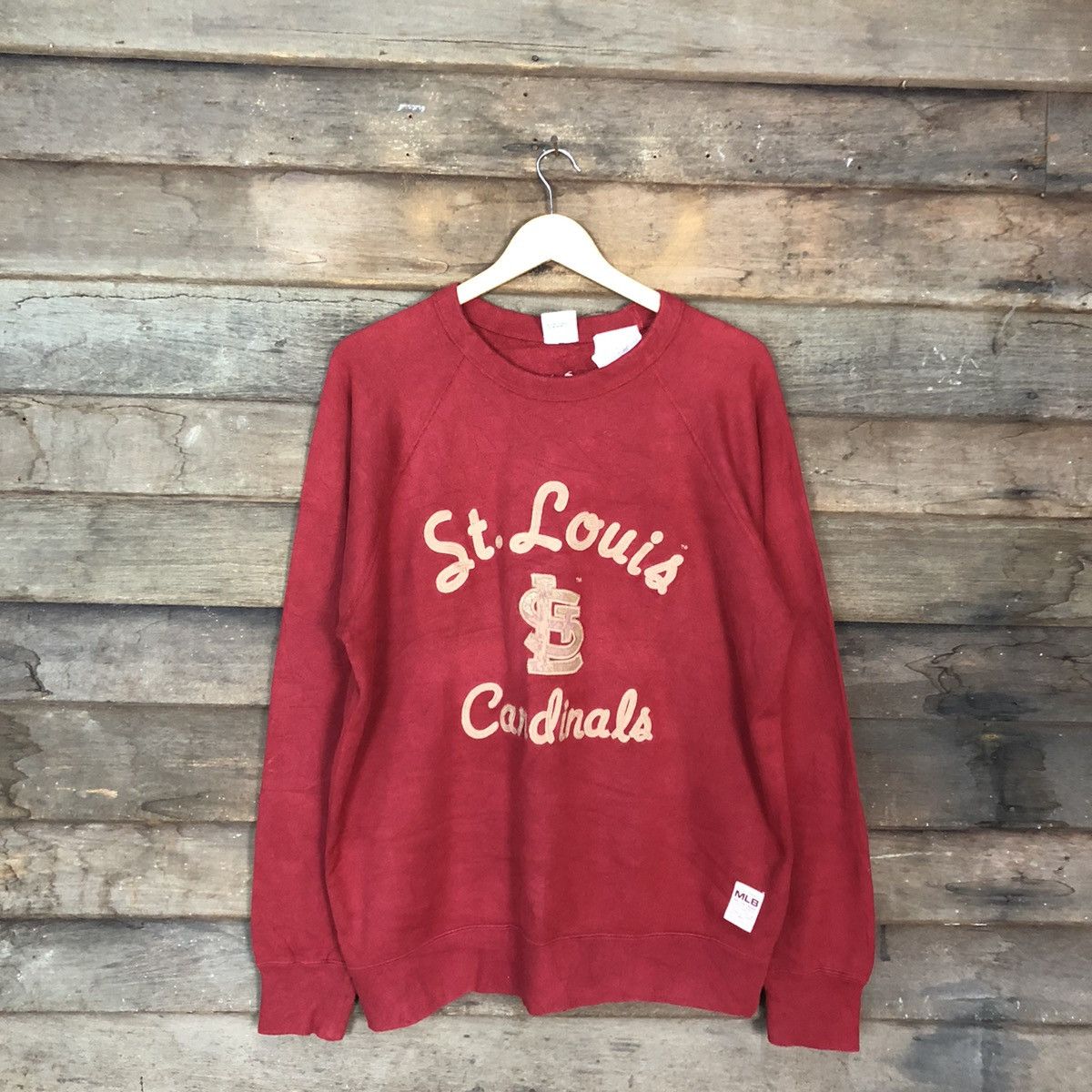 MLB × Uniqlo Uniqlo X Major League Baseball Red Sweatshirt #055B Size US L / EU 52-54 / 3 - 3 Thumbnail