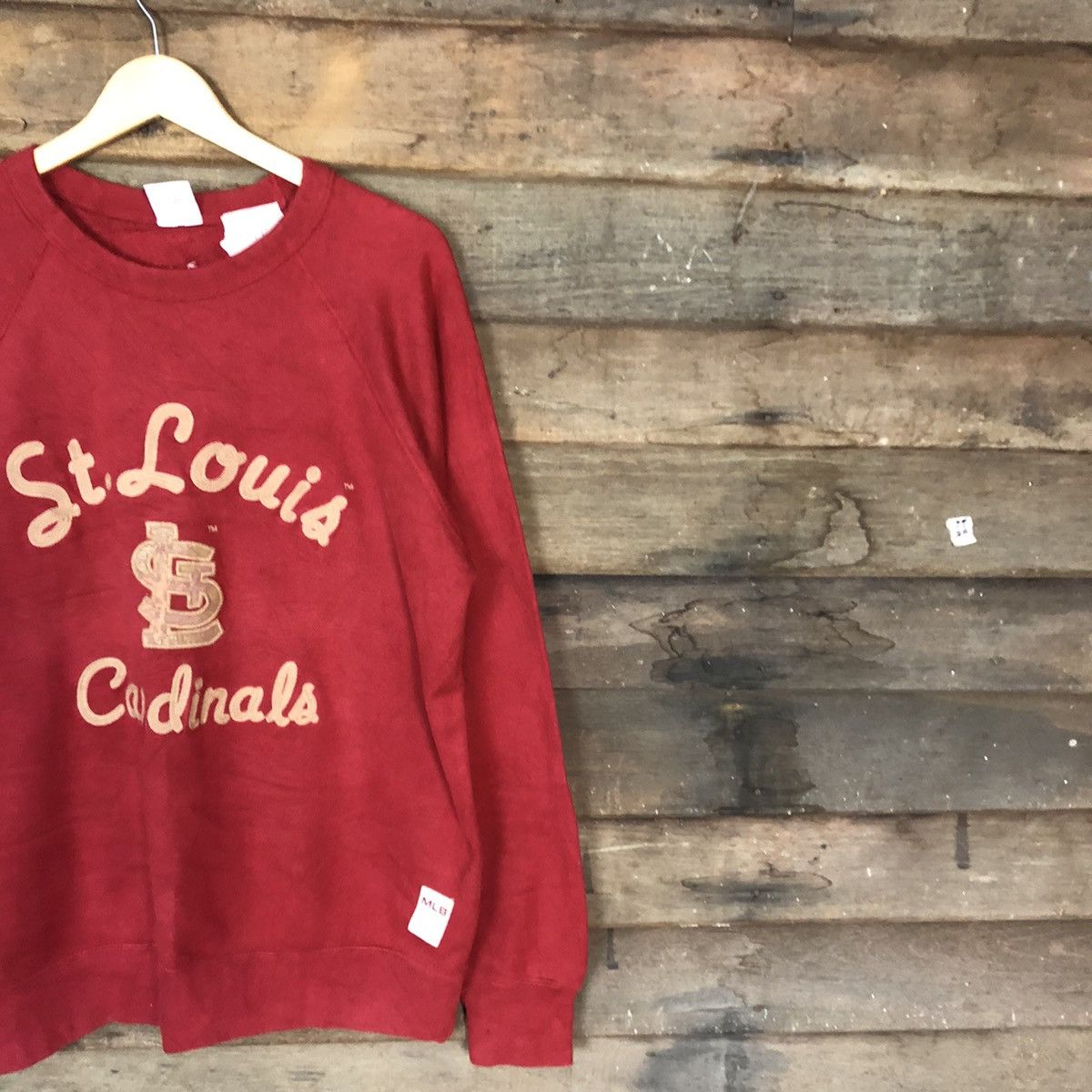MLB × Uniqlo Uniqlo X Major League Baseball Red Sweatshirt #055B Size US L / EU 52-54 / 3 - 5 Thumbnail