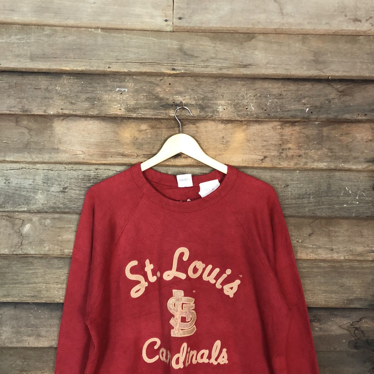 MLB × Uniqlo Uniqlo X Major League Baseball Red Sweatshirt #055B Size US L / EU 52-54 / 3 - 9 Thumbnail