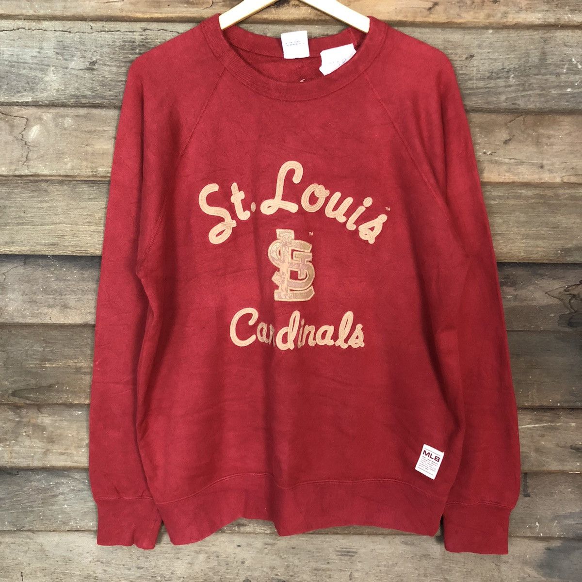 MLB × Uniqlo Uniqlo X Major League Baseball Red Sweatshirt #055B Size US L / EU 52-54 / 3 - 8 Thumbnail
