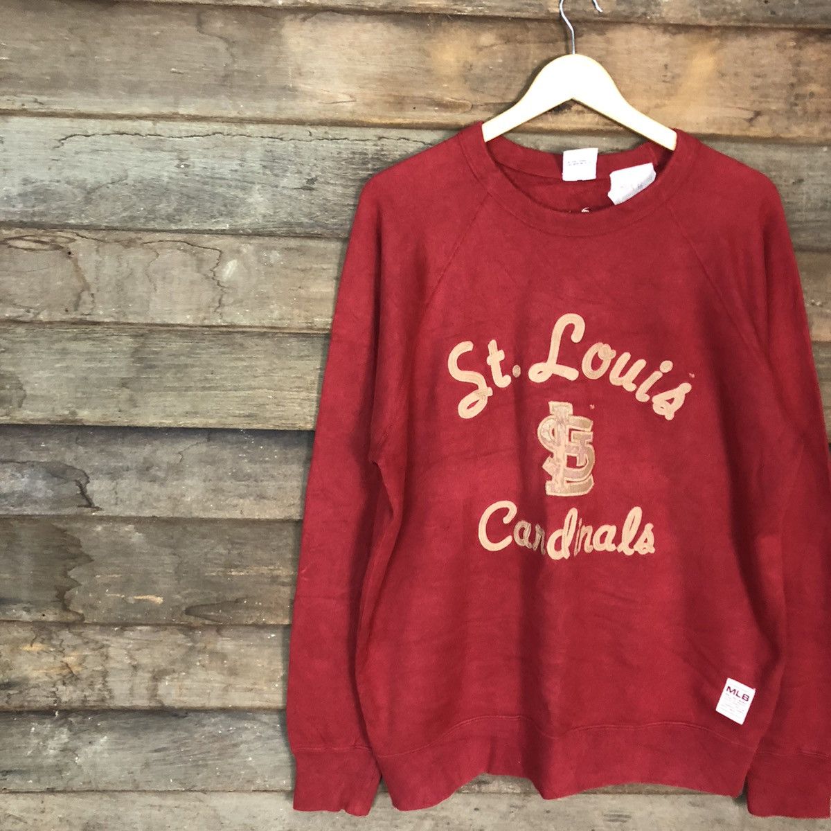 MLB × Uniqlo Uniqlo X Major League Baseball Red Sweatshirt #055B Size US L / EU 52-54 / 3 - 7 Thumbnail