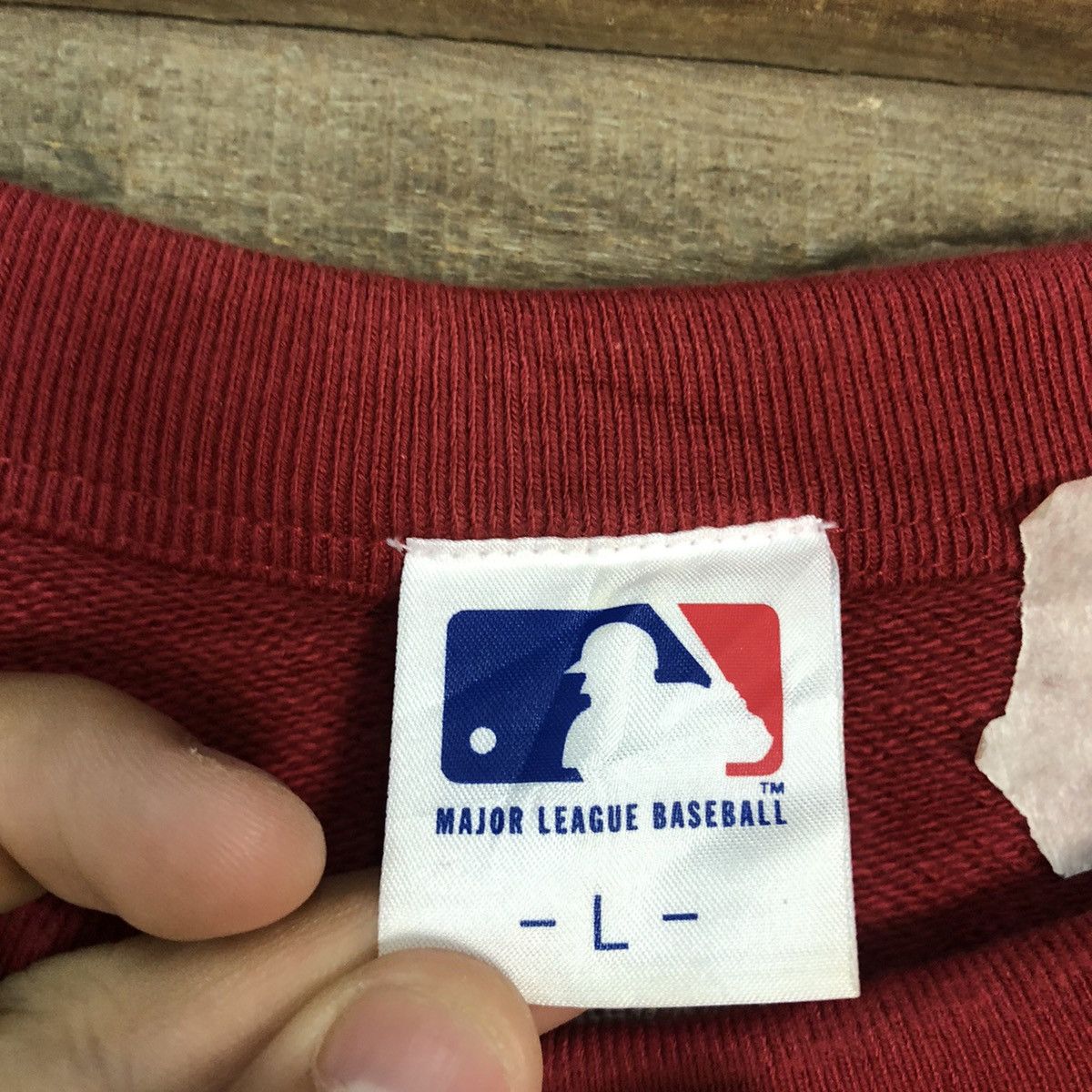 MLB × Uniqlo Uniqlo X Major League Baseball Red Sweatshirt #055B Size US L / EU 52-54 / 3 - 12 Thumbnail
