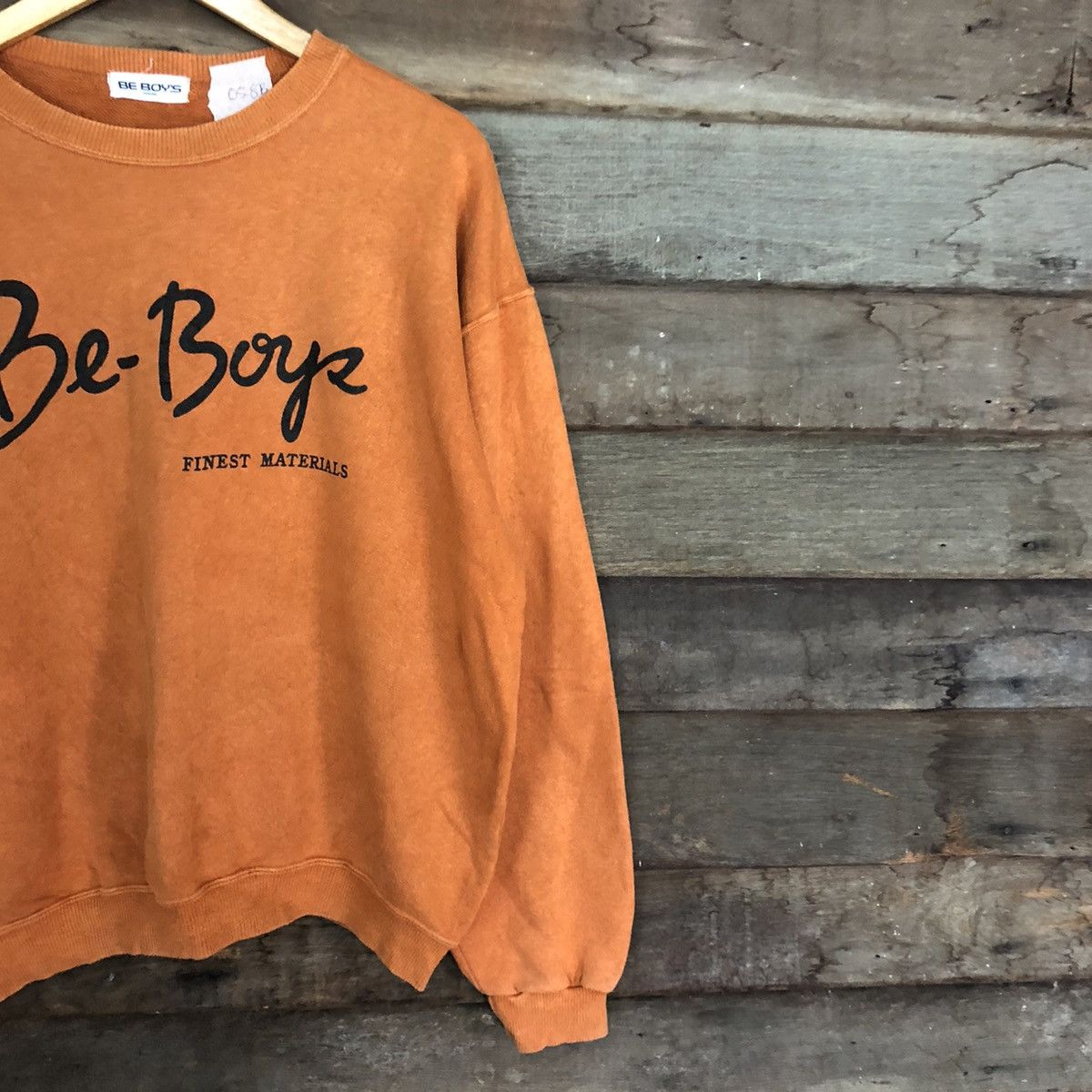 Japanese Brand Be Boys vintage japan Orange Sweatshirt #058B Size US L / EU 52-54 / 3 - 5 Thumbnail