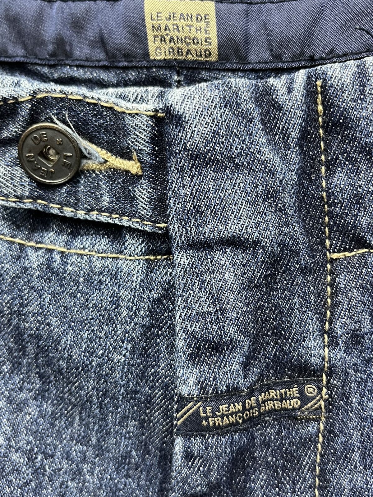 Marithe + Francois Girbaud 🔥MARITHE GIRBAUD Baggy Multipocket Bondage Velcro Strap Size US 35 - 8 Thumbnail