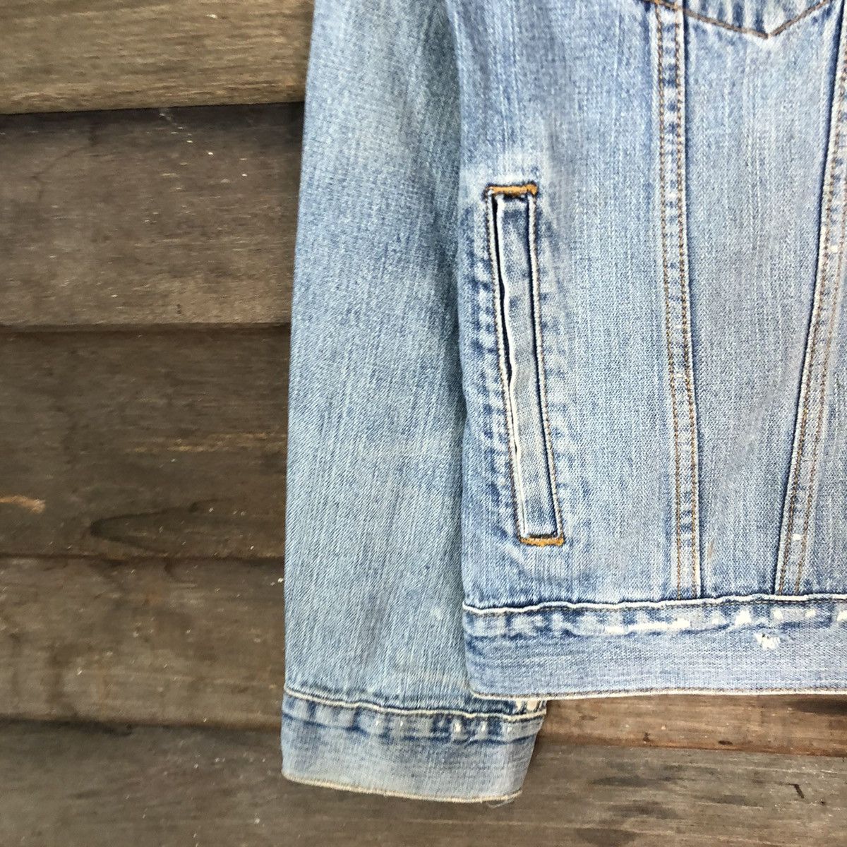 Levi's DL Levi's vintage faded Blue Denim Jackets #W572 Size M / US 6-8 / IT 42-44 - 6 Thumbnail