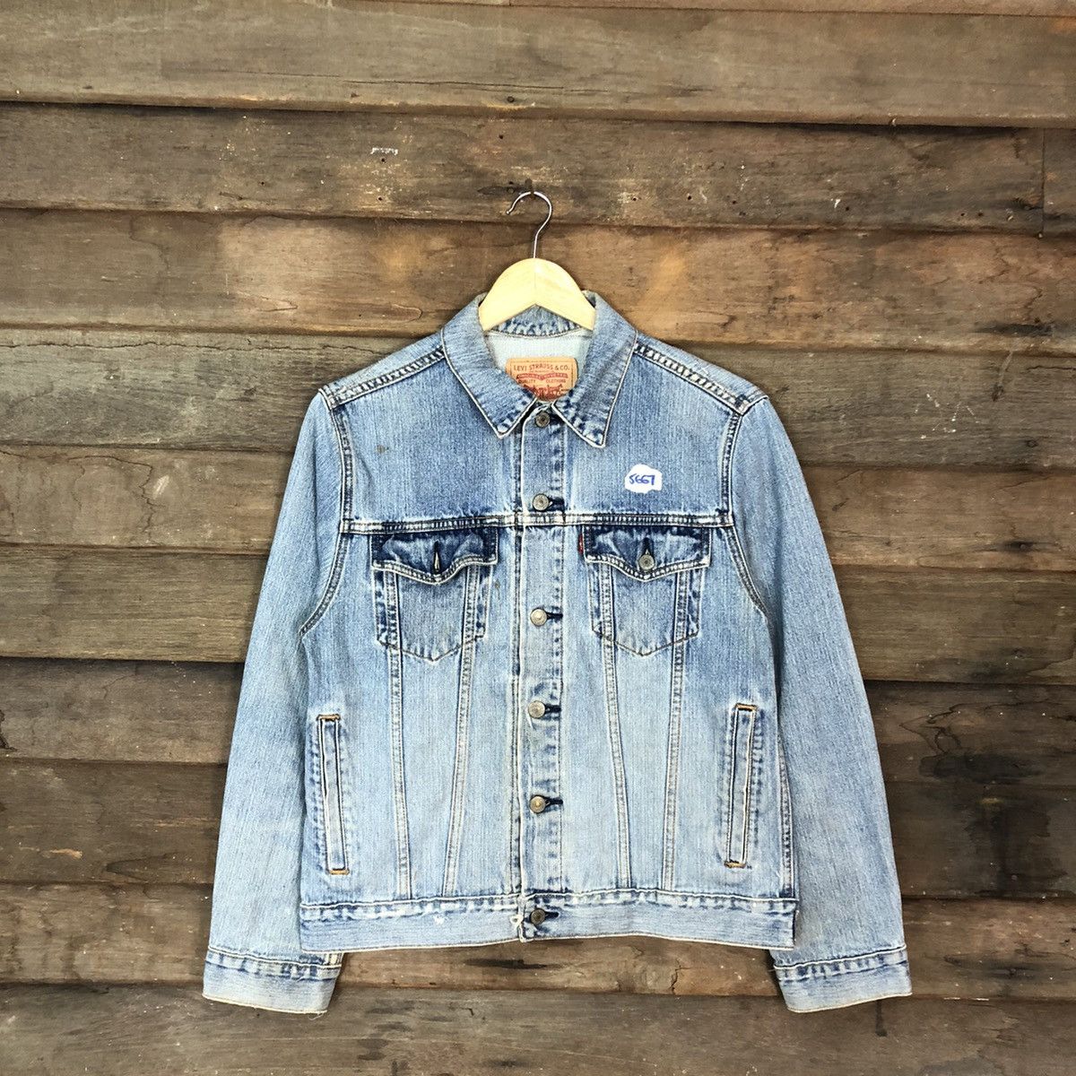 Levi's DL Levi's vintage faded Blue Denim Jackets #W572 Size M / US 6-8 / IT 42-44 - 1 Thumbnail