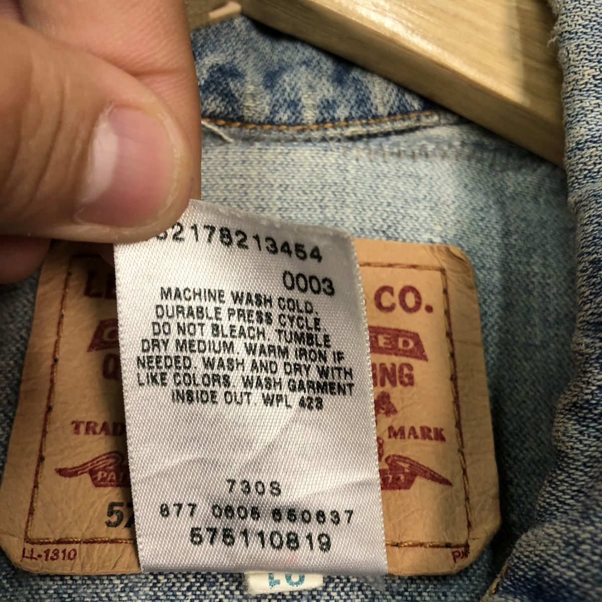 Levi's DL Levi's vintage faded Blue Denim Jackets #W572 Size M / US 6-8 / IT 42-44 - 13 Thumbnail