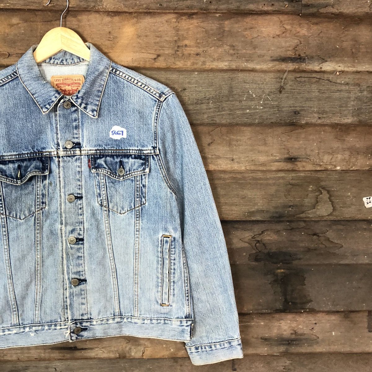 Levi's DL Levi's vintage faded Blue Denim Jackets #W572 Size M / US 6-8 / IT 42-44 - 5 Thumbnail