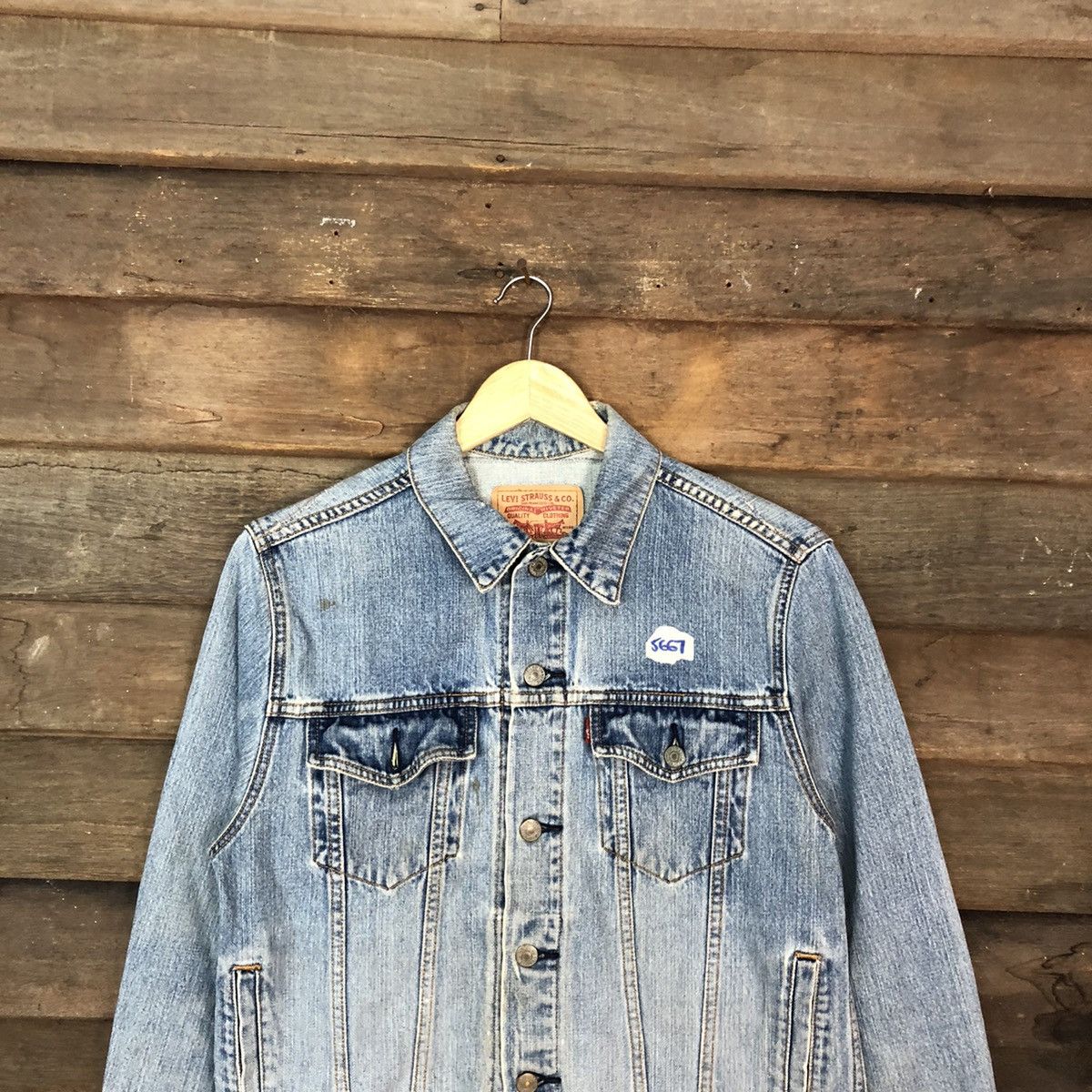 Levi's DL Levi's vintage faded Blue Denim Jackets #W572 Size M / US 6-8 / IT 42-44 - 9 Thumbnail