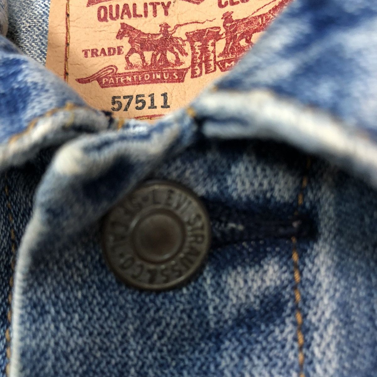 Levi's DL Levi's vintage faded Blue Denim Jackets #W572 Size M / US 6-8 / IT 42-44 - 15 Thumbnail