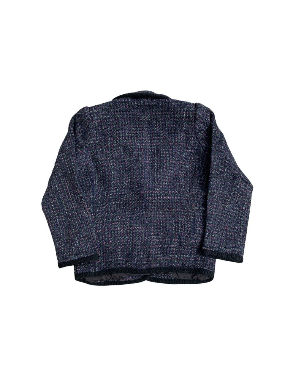 Yves Saint Laurent Vintage YSL Saint Laurent Knitted Wool Blend Jacket Size S / US 4 / IT 40 - 2 Thumbnail