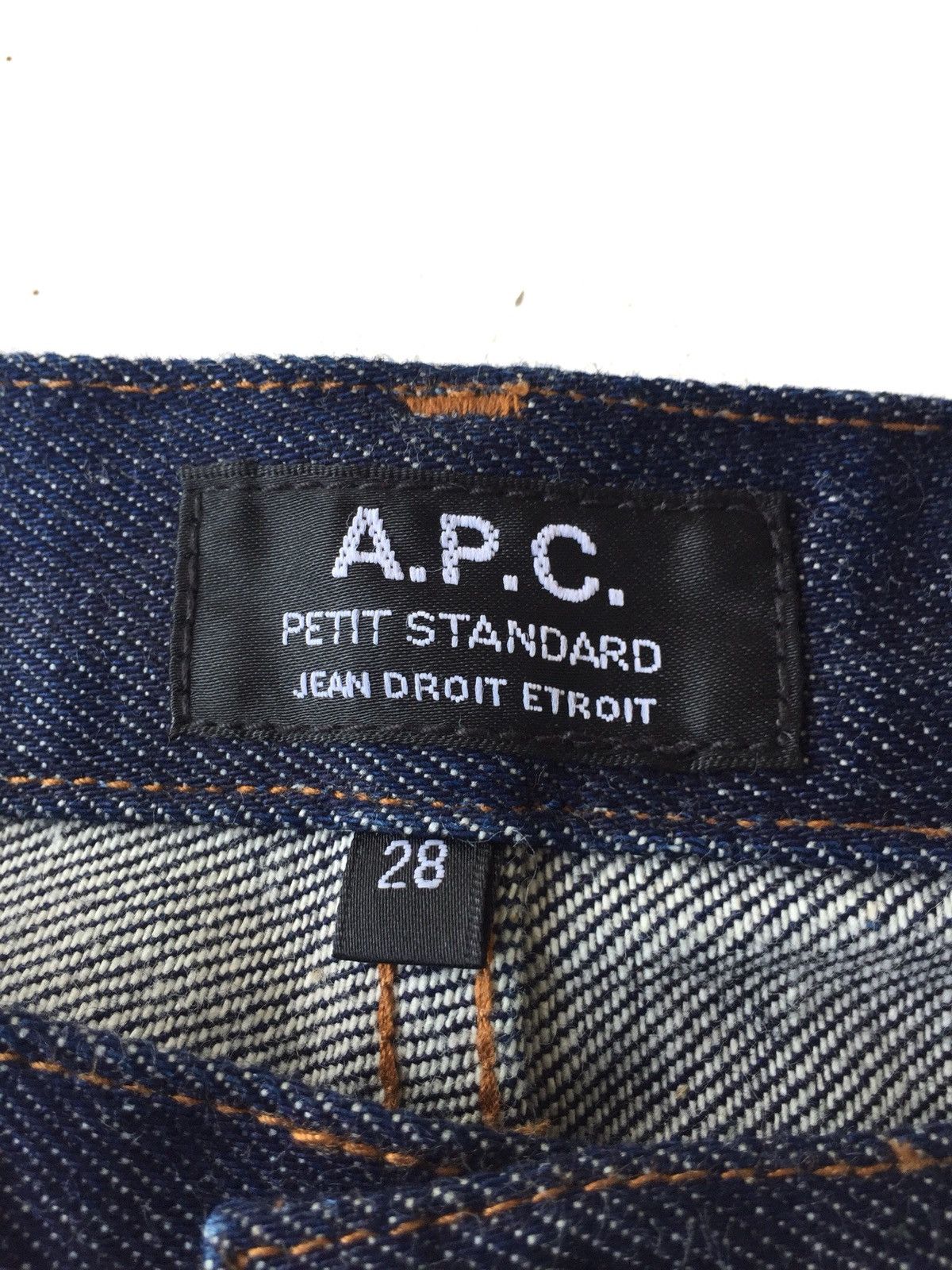 A.P.C. APC Petit New Standard Red Selvage Slim Fit Denim Size US 30 / EU 46 - 10 Thumbnail