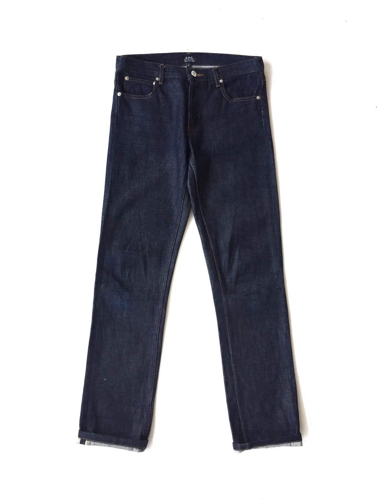 A.P.C. APC Petit New Standard Red Selvage Slim Fit Denim Size US 30 / EU 46 - 3 Thumbnail