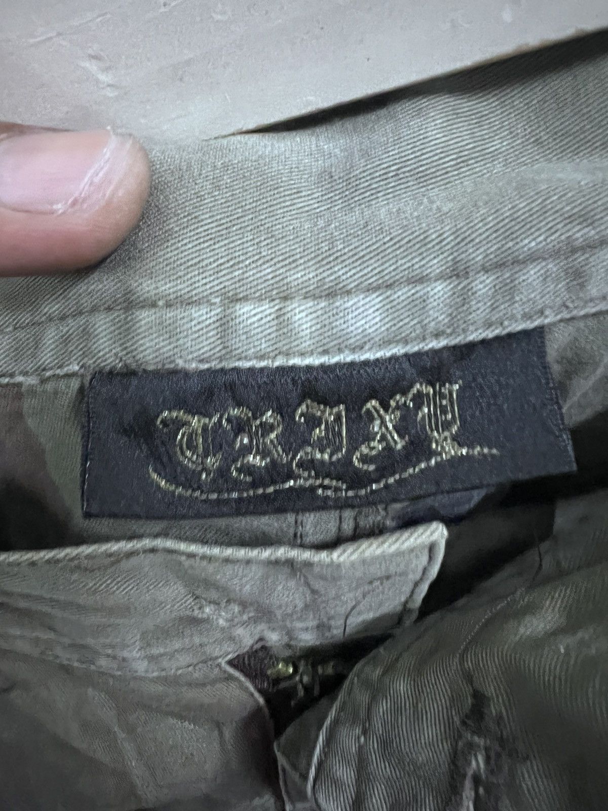 Japanese Brand VINTAGE DOUBLE WAIST PATCHWORK CAMO LIKE RAF SIMON Size US 30 / EU 46 - 12 Thumbnail