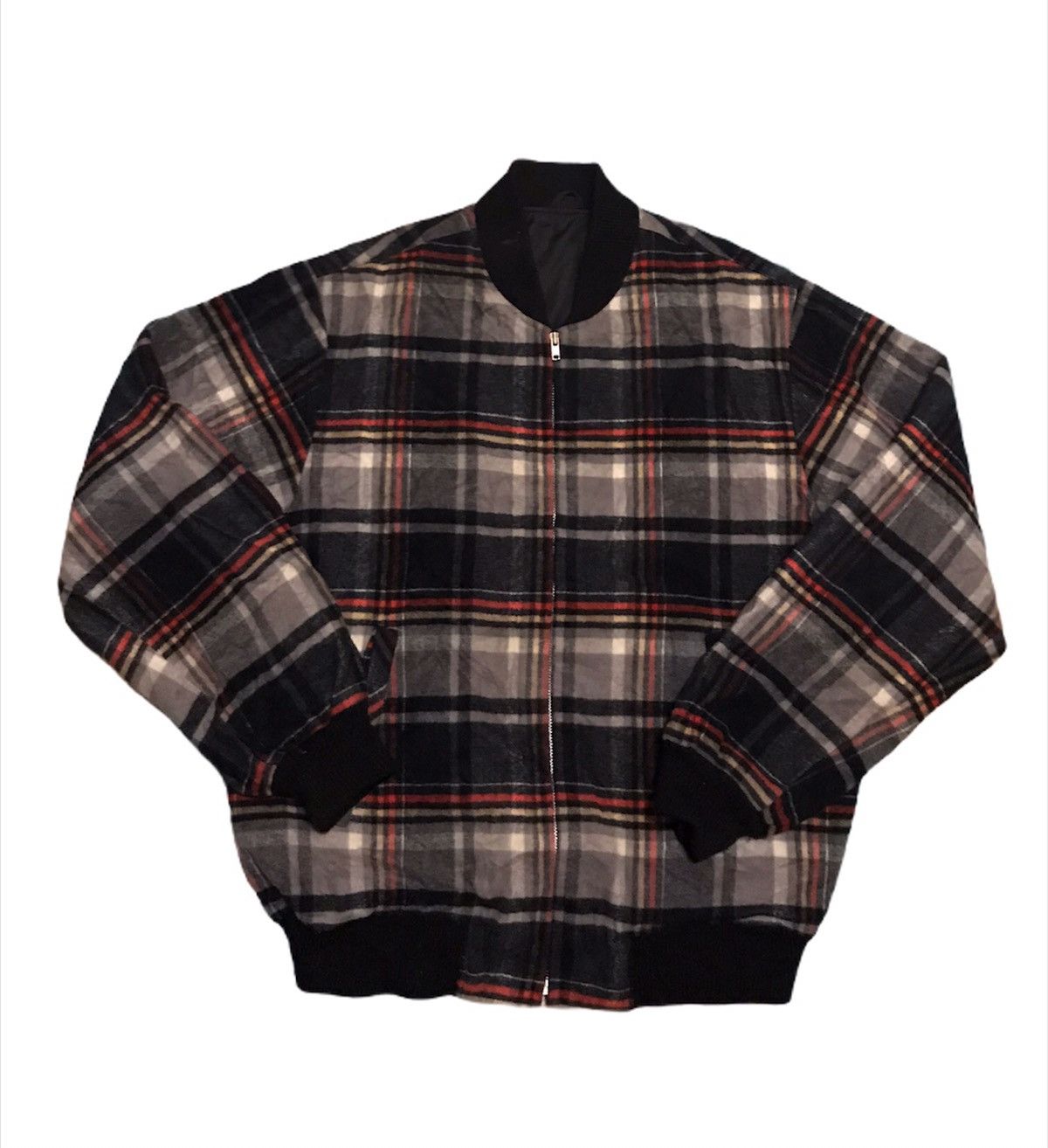 Japanese Brand × Vintage Bomber tartan jacket Size US M / EU 48-50 / 2 - 5 Thumbnail