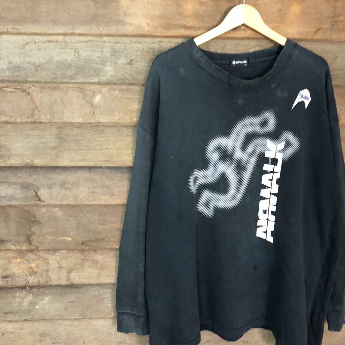 Airwalk × Vintage Airwalk vintage skate Black Sweatshirt #5680 Size US XXL / EU 58 / 5 - 7 Thumbnail