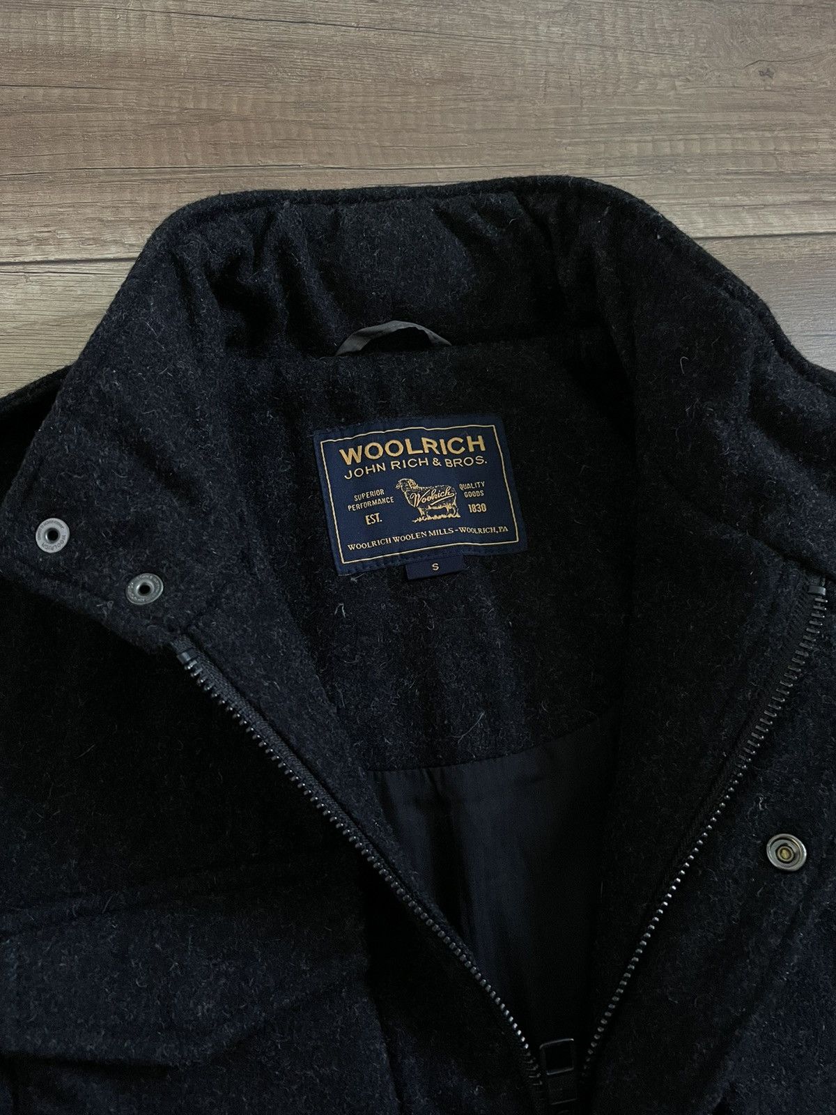 Woolrich Woolen Mills Woolrich Multipocket Cargo Wool Military M65 Jacket Coat Size US S / EU 44-46 / 1 - 6 Thumbnail