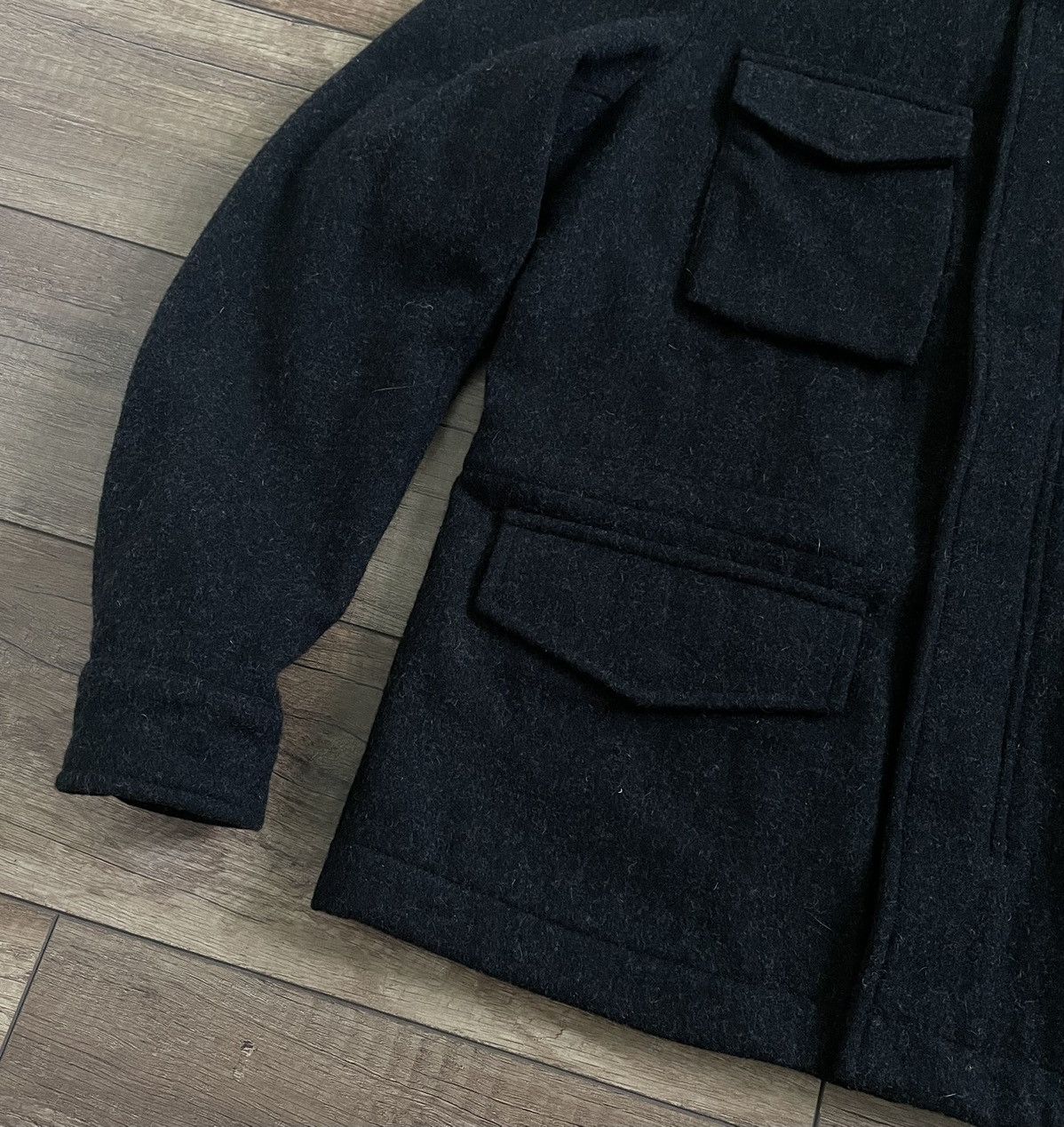 Woolrich Woolen Mills Woolrich Multipocket Cargo Wool Military M65 Jacket Coat Size US S / EU 44-46 / 1 - 5 Thumbnail
