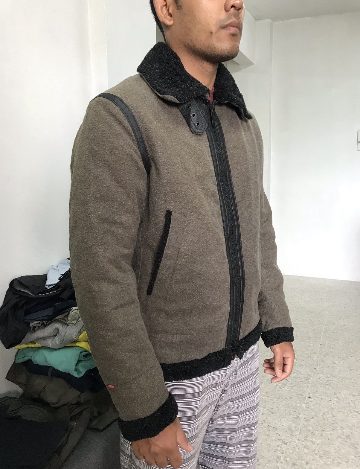 Levi's Vintage Levis Red Tab Sherling B3 Style Sherpa Jackets Size US M / EU 48-50 / 2 - 5 Thumbnail