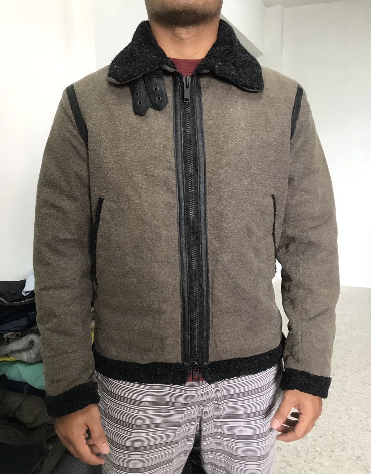 Levi's Vintage Levis Red Tab Sherling B3 Style Sherpa Jackets Size US M / EU 48-50 / 2 - 4 Thumbnail