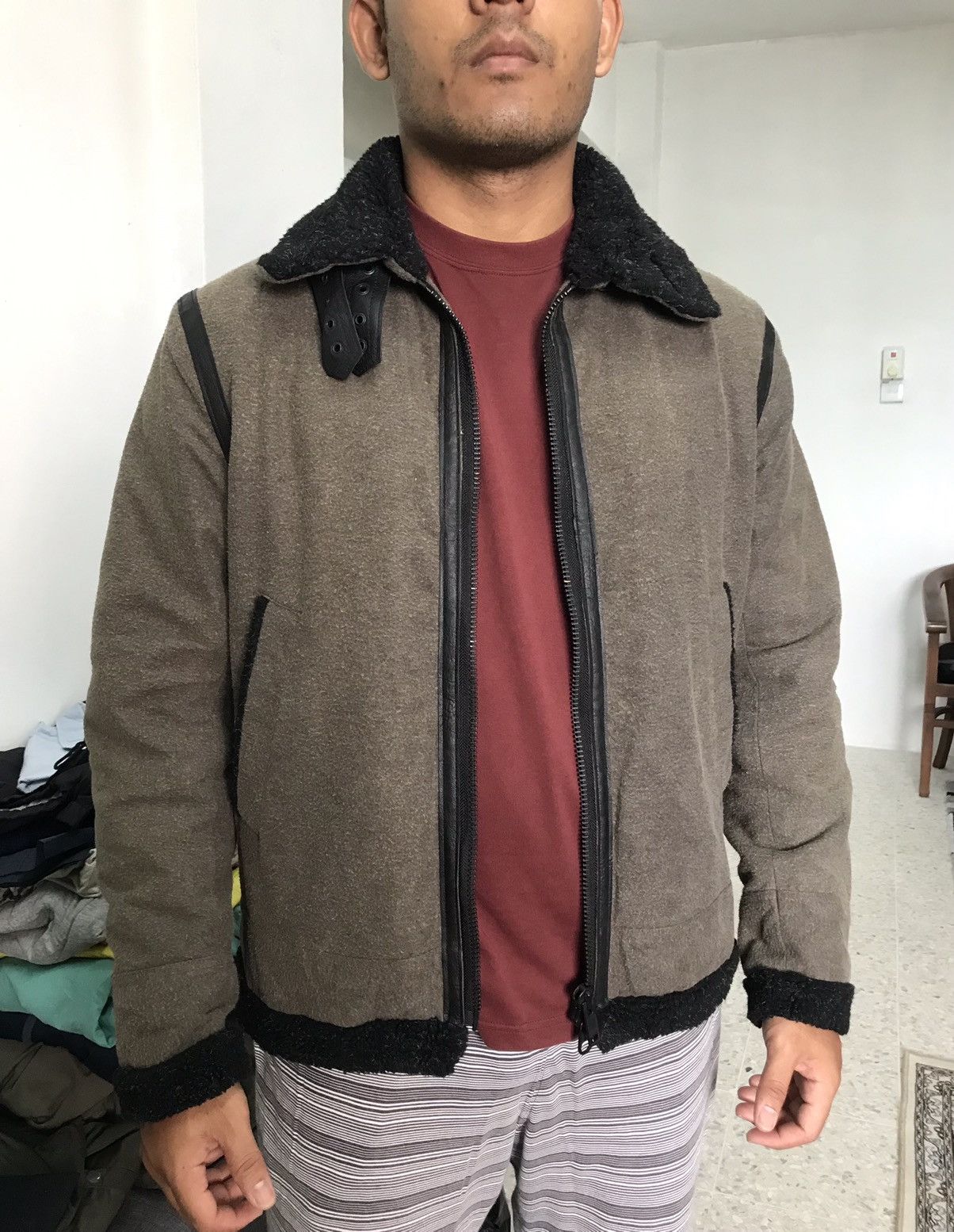 Levi's Vintage Levis Red Tab Sherling B3 Style Sherpa Jackets Size US M / EU 48-50 / 2 - 3 Thumbnail
