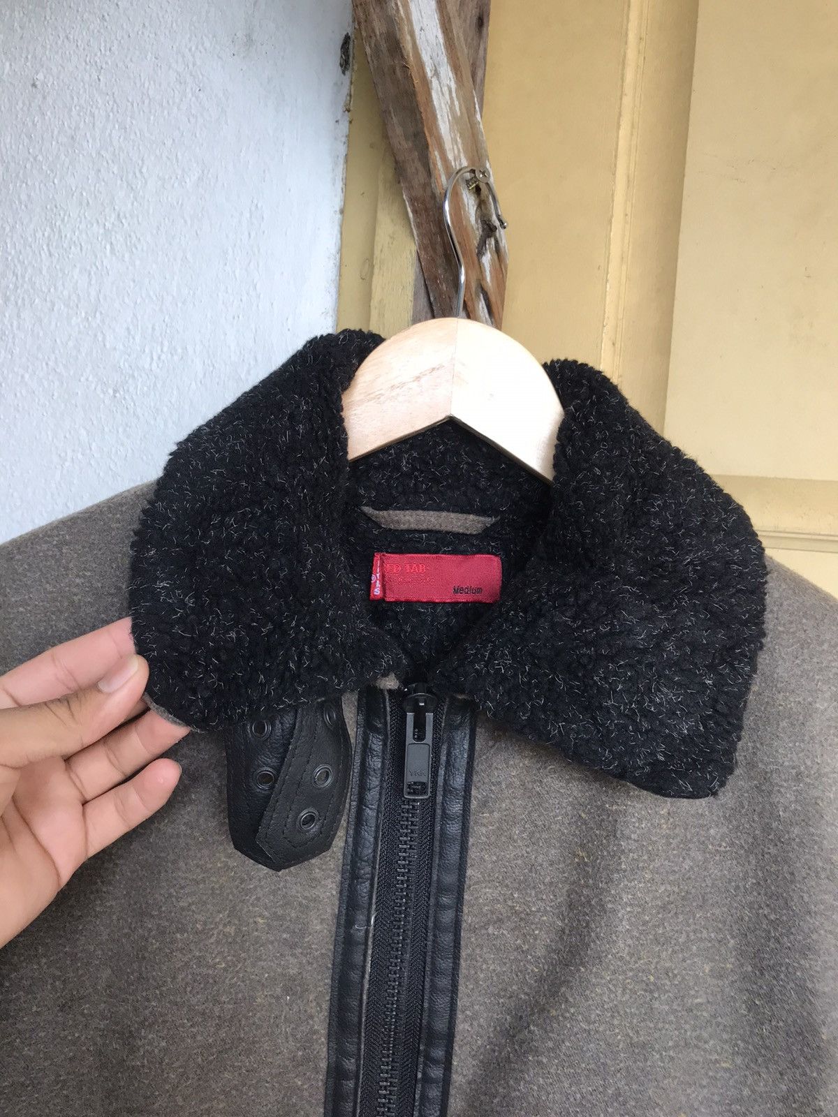 Levi's Vintage Levis Red Tab Sherling B3 Style Sherpa Jackets Size US M / EU 48-50 / 2 - 13 Thumbnail