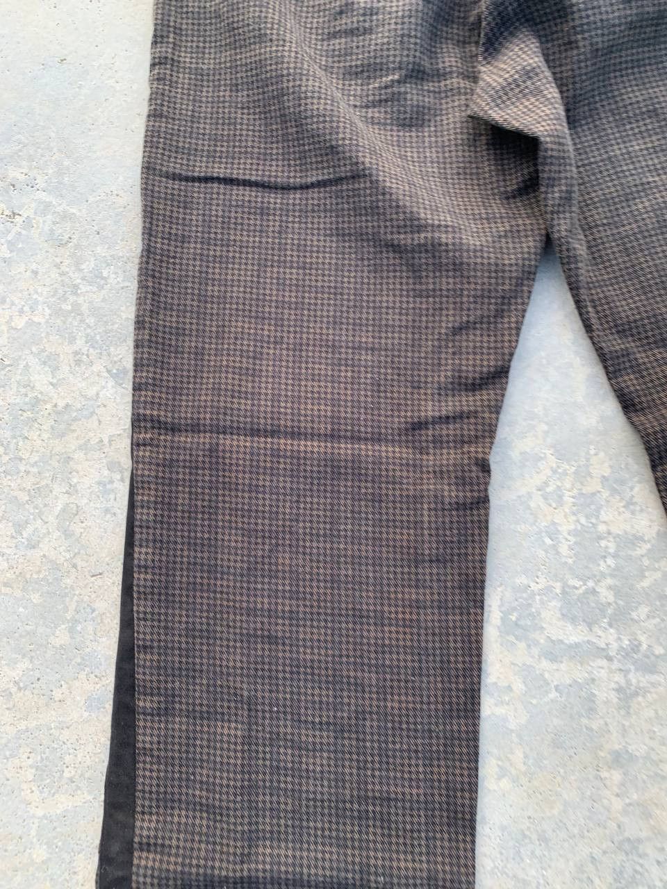 BIGI Men's Bigi Houndstooth Check Casual Pants Size US 29 - 14 Thumbnail