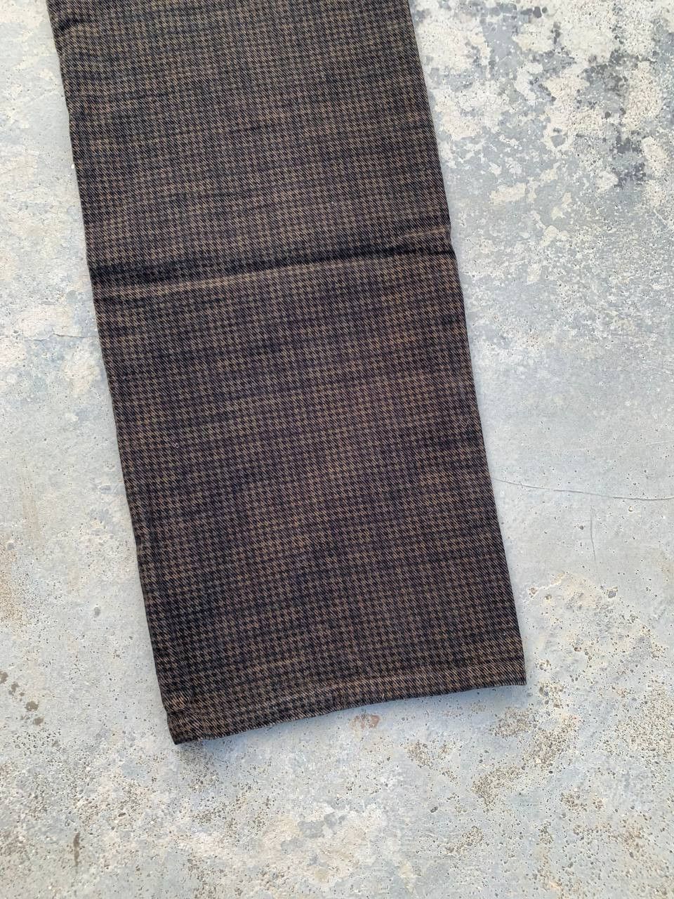BIGI Men's Bigi Houndstooth Check Casual Pants Size US 29 - 12 Thumbnail