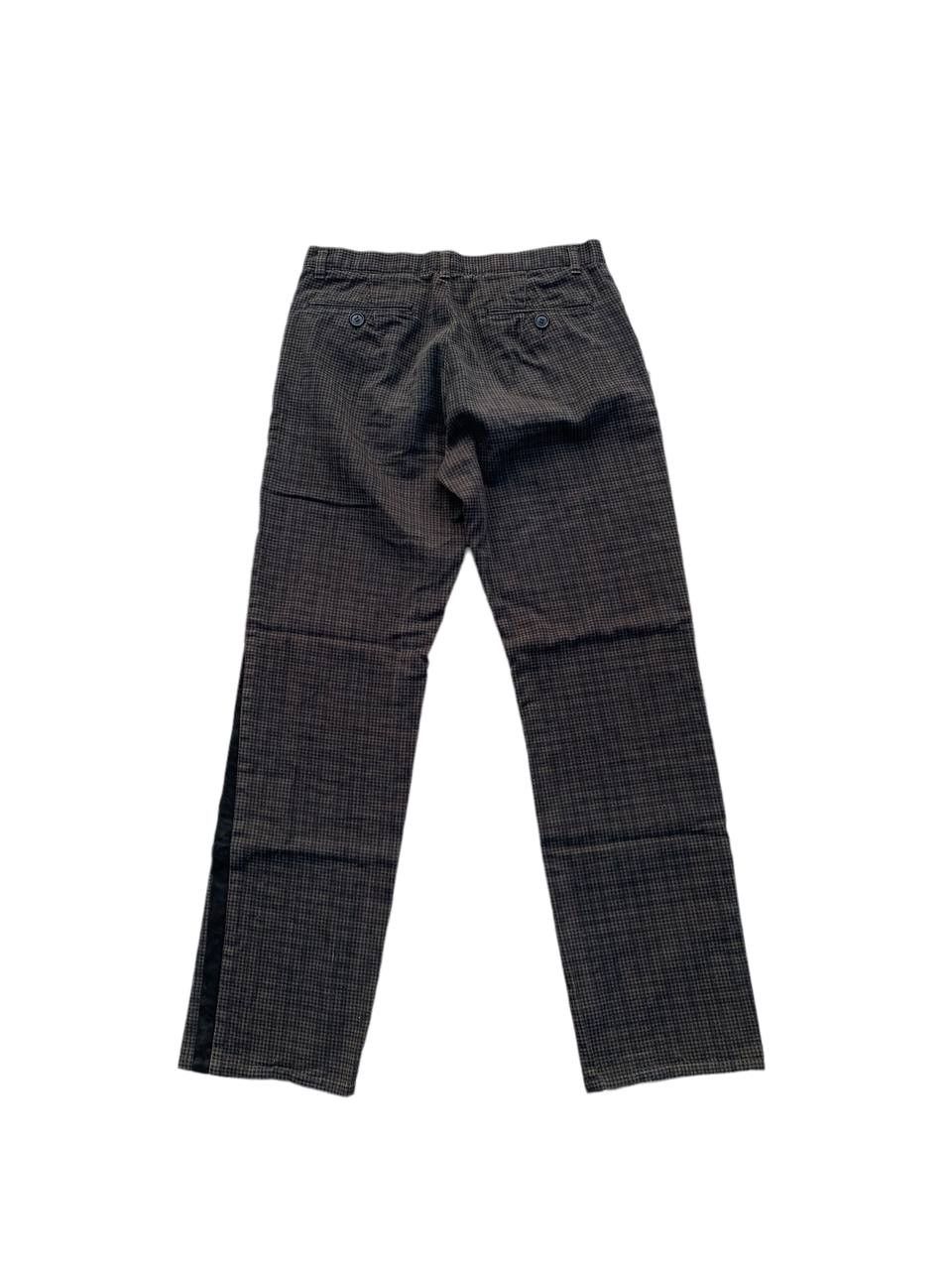 BIGI Men's Bigi Houndstooth Check Casual Pants Size US 29 - 2 Thumbnail