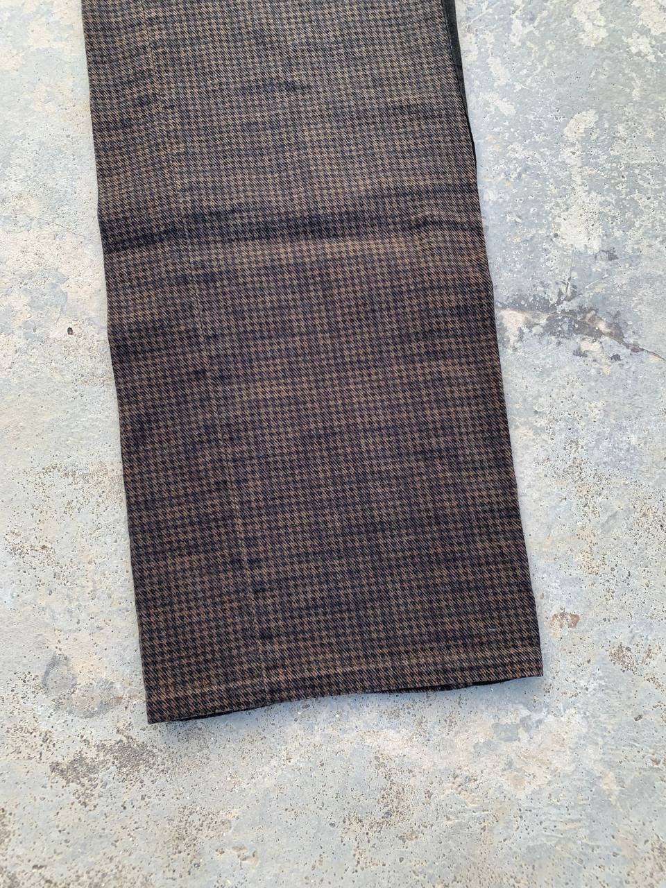 BIGI Men's Bigi Houndstooth Check Casual Pants Size US 29 - 6 Thumbnail