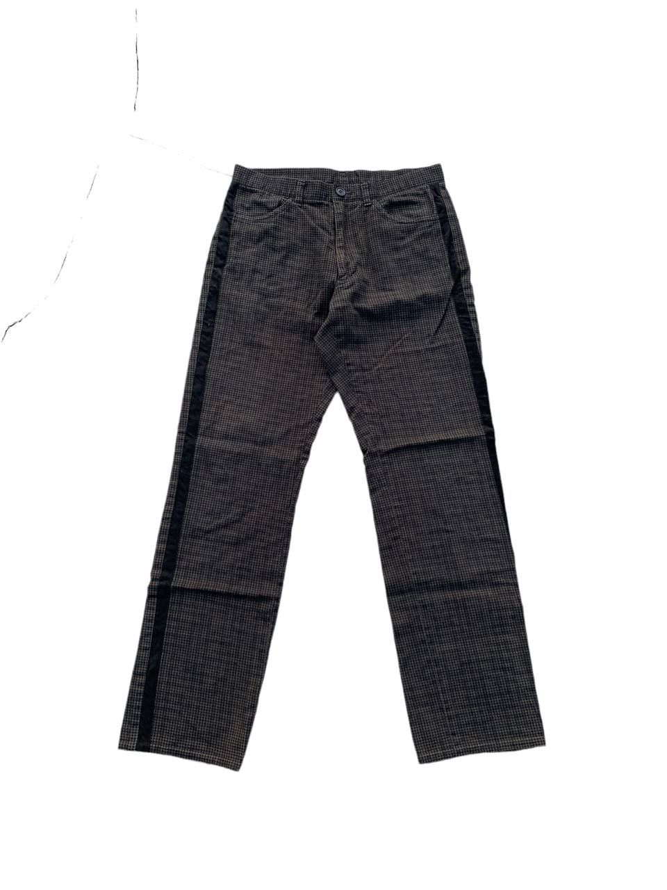 BIGI Men's Bigi Houndstooth Check Casual Pants Size US 29 - 1 Thumbnail
