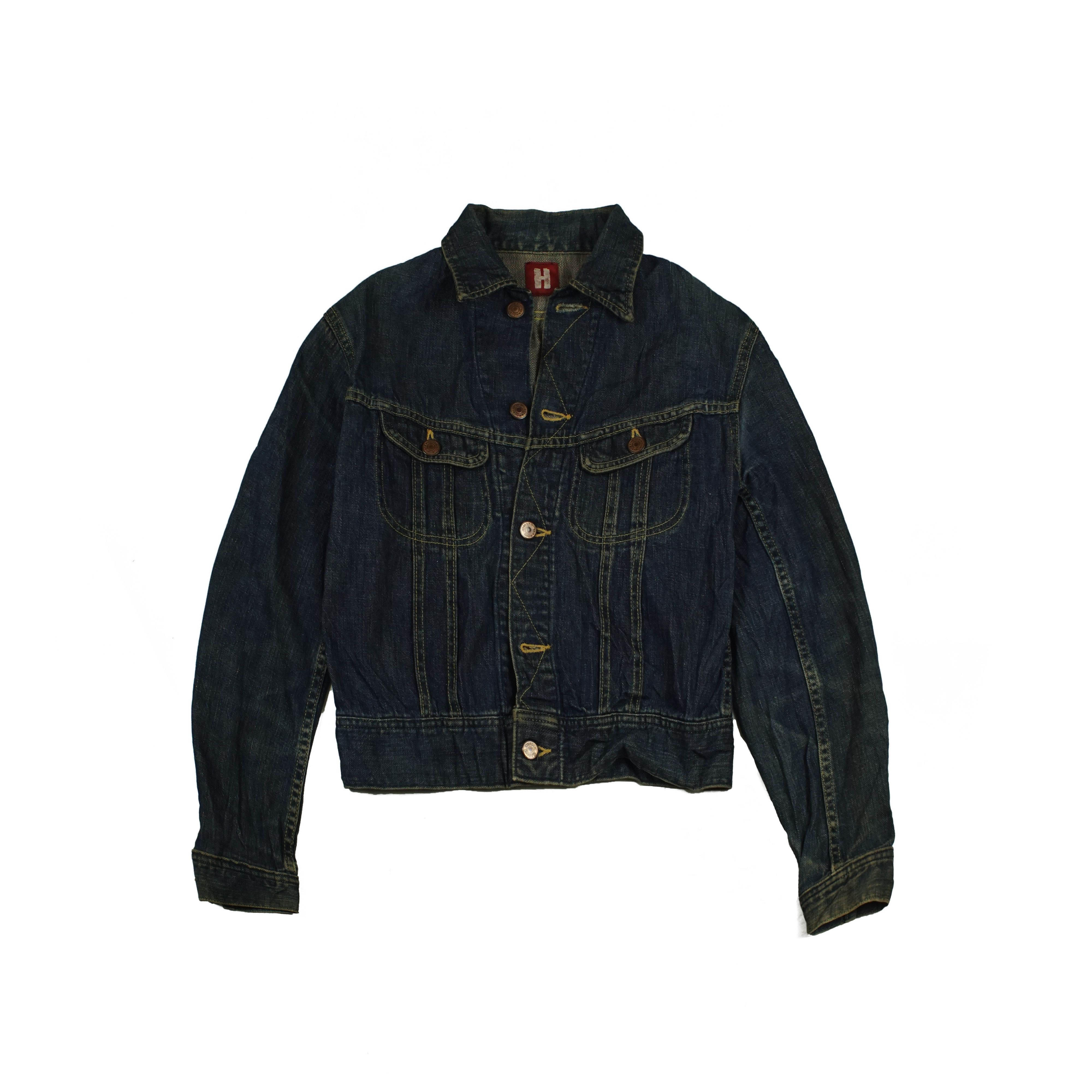 Hysteric Glamour *NoTariff Hysteric Glamour Denim Trucker Jacket Size S / US 4 / IT 40 - 1 Thumbnail