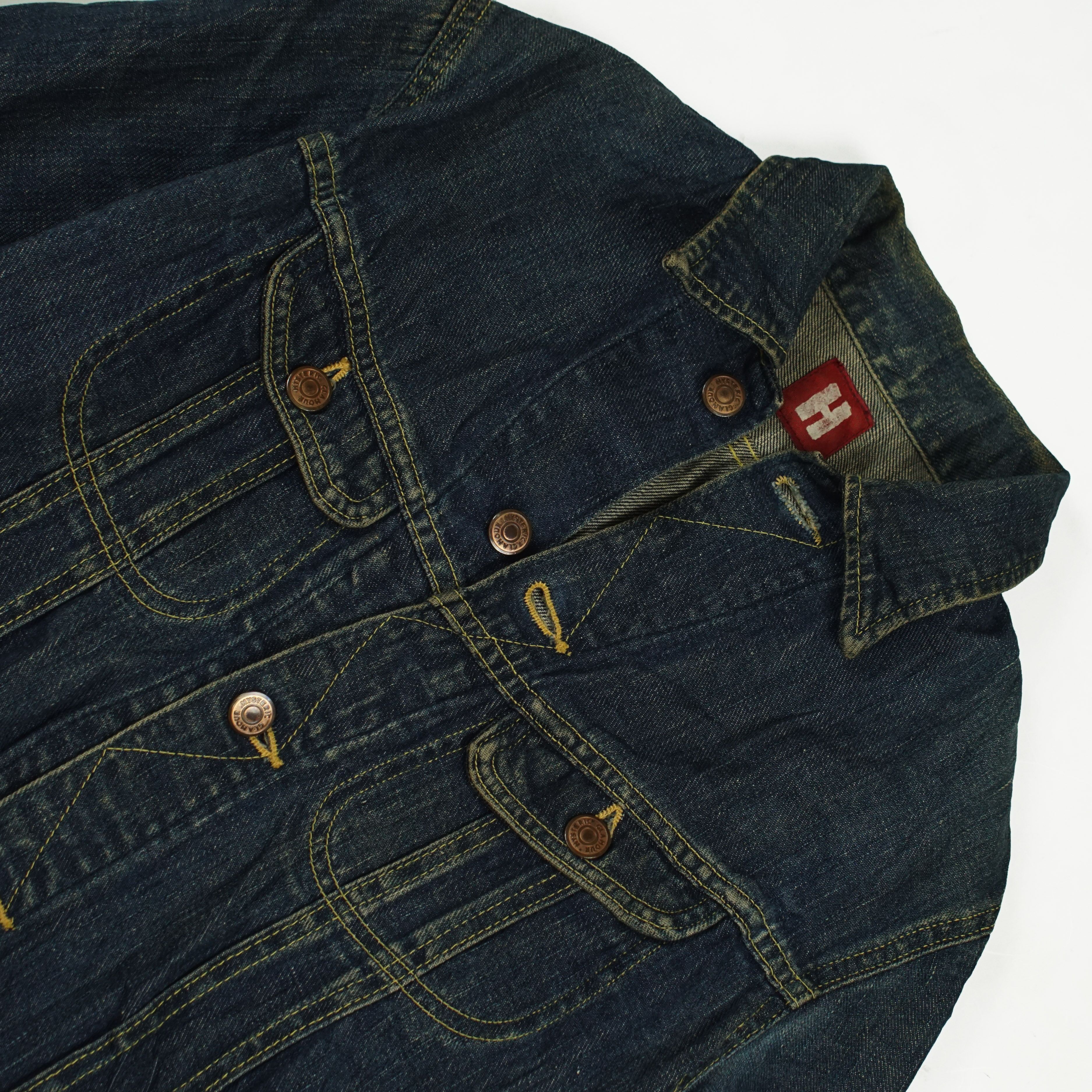 Hysteric Glamour *NoTariff Hysteric Glamour Denim Trucker Jacket Size S / US 4 / IT 40 - 2 Thumbnail