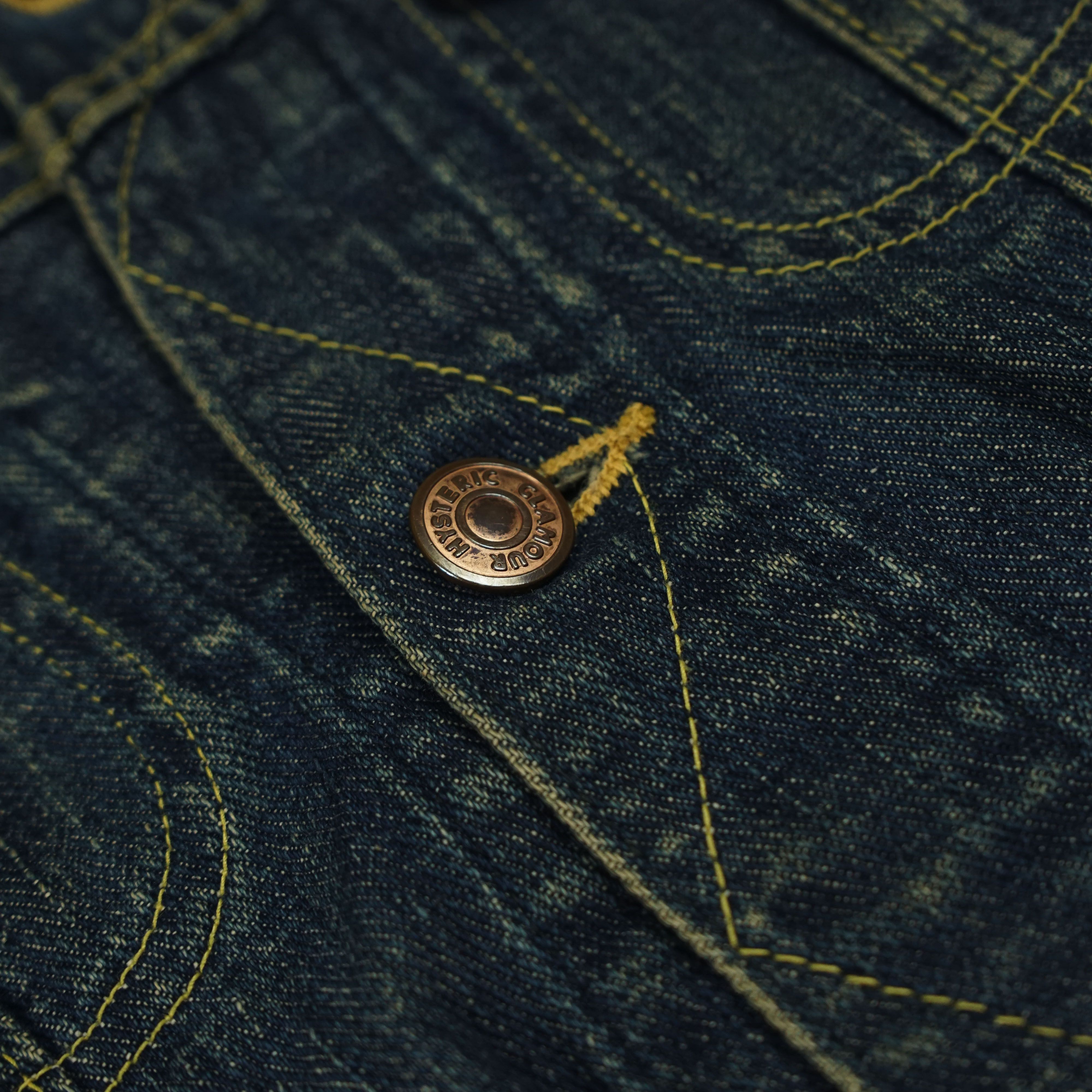 Hysteric Glamour *NoTariff Hysteric Glamour Denim Trucker Jacket Size S / US 4 / IT 40 - 5 Thumbnail