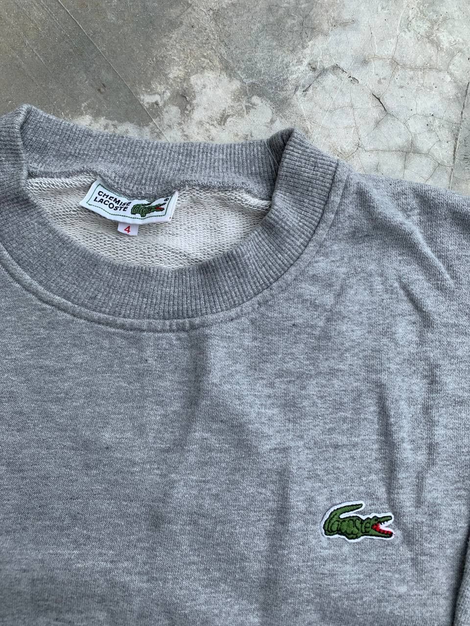 Lacoste Vintage Lacoste Boxy Sweatshirt Size M / US 6-8 / IT 42-44 - 3 Thumbnail