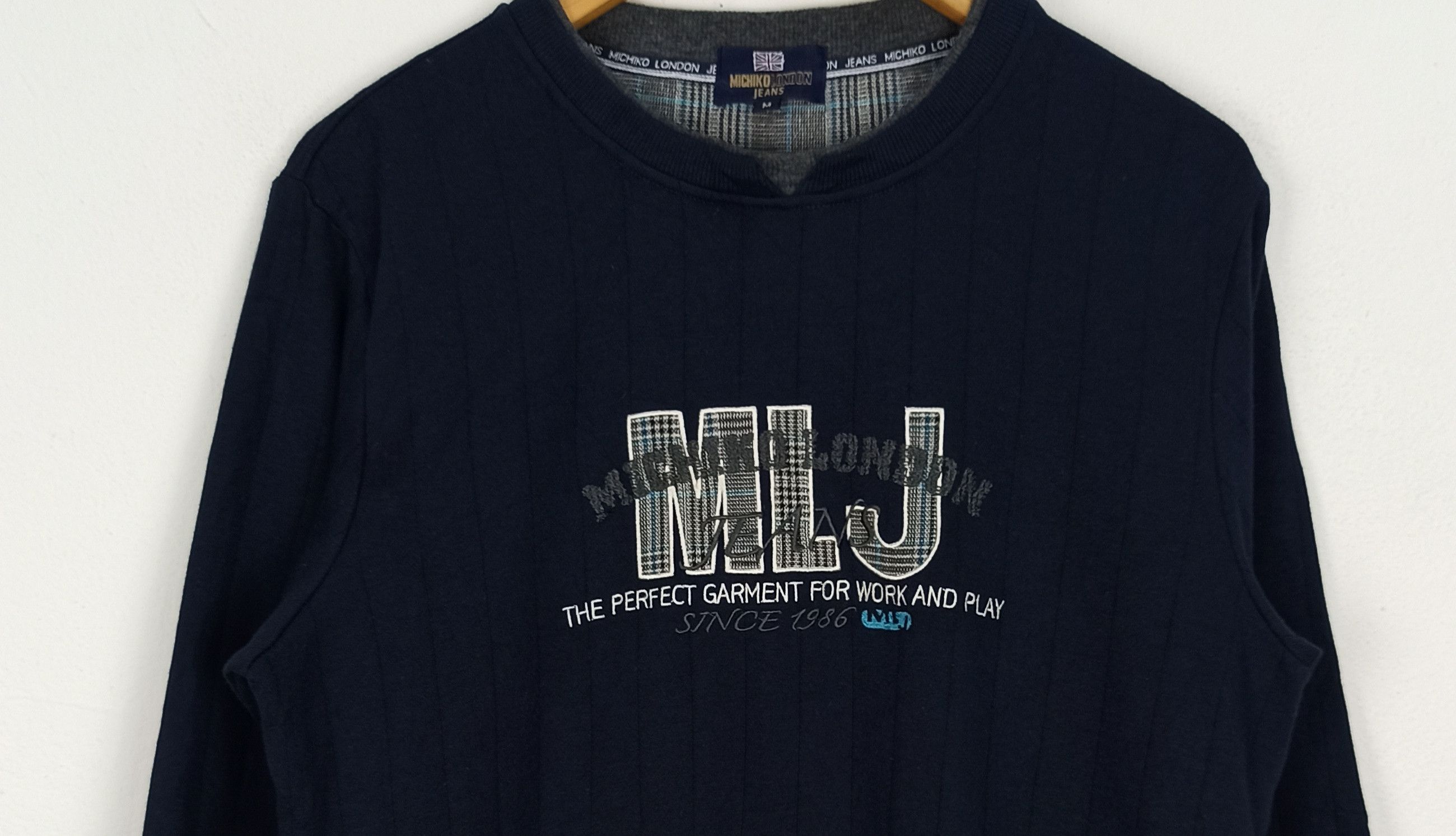 Michiko Koshino London Vintage Michiko London Jeans Embriodery Big Logo Size US M / EU 48-50 / 2 - 2 Thumbnail