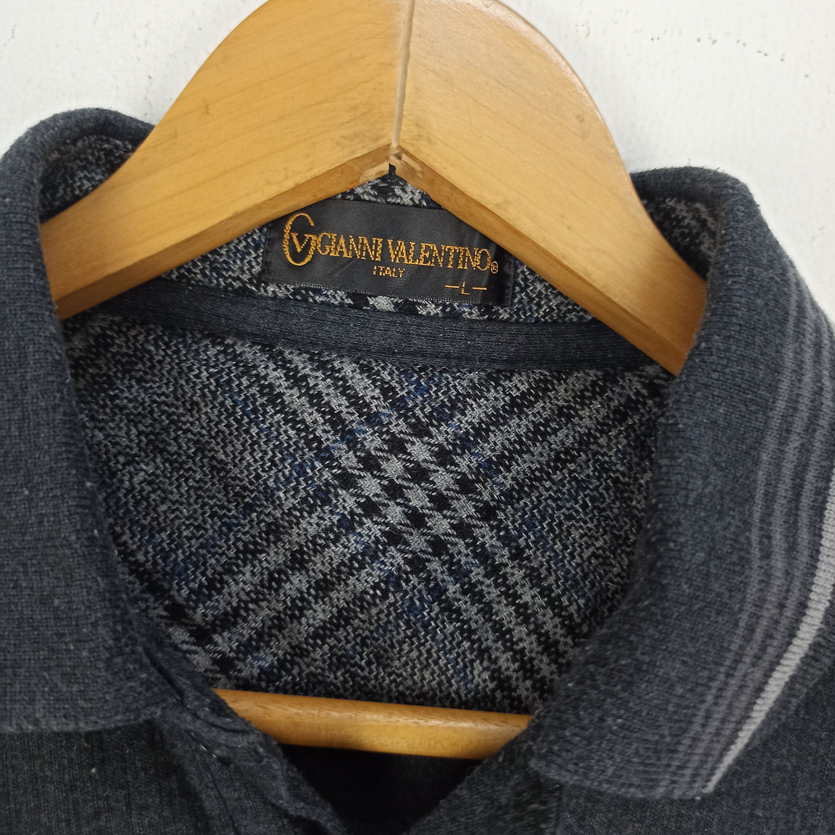 Gianni Valentino Vintage Gianni Valentino Long Sleeve T-shirt Size US L / EU 52-54 / 3 - 6 Thumbnail