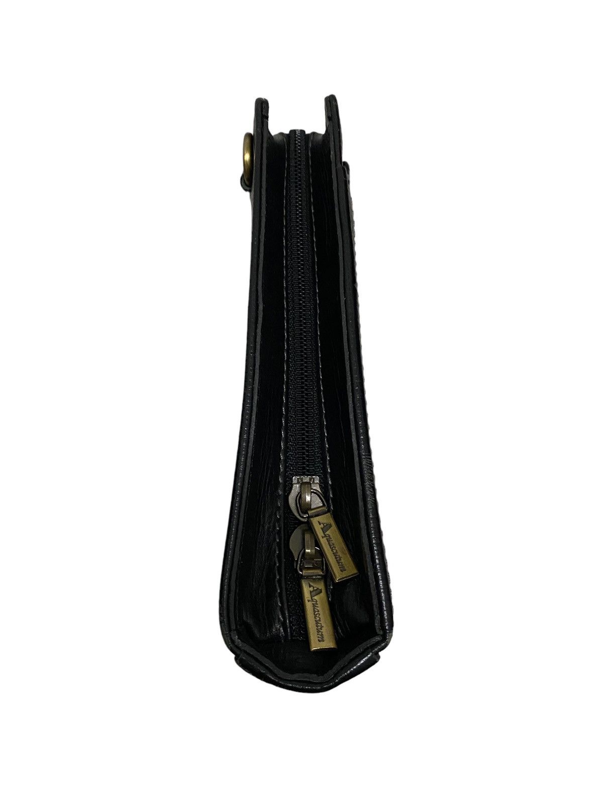 Aquascutum × Japanese Brand × Vintage Vintage Aquascutum Clutch Bag Black Size ONE SIZE - 3 Thumbnail