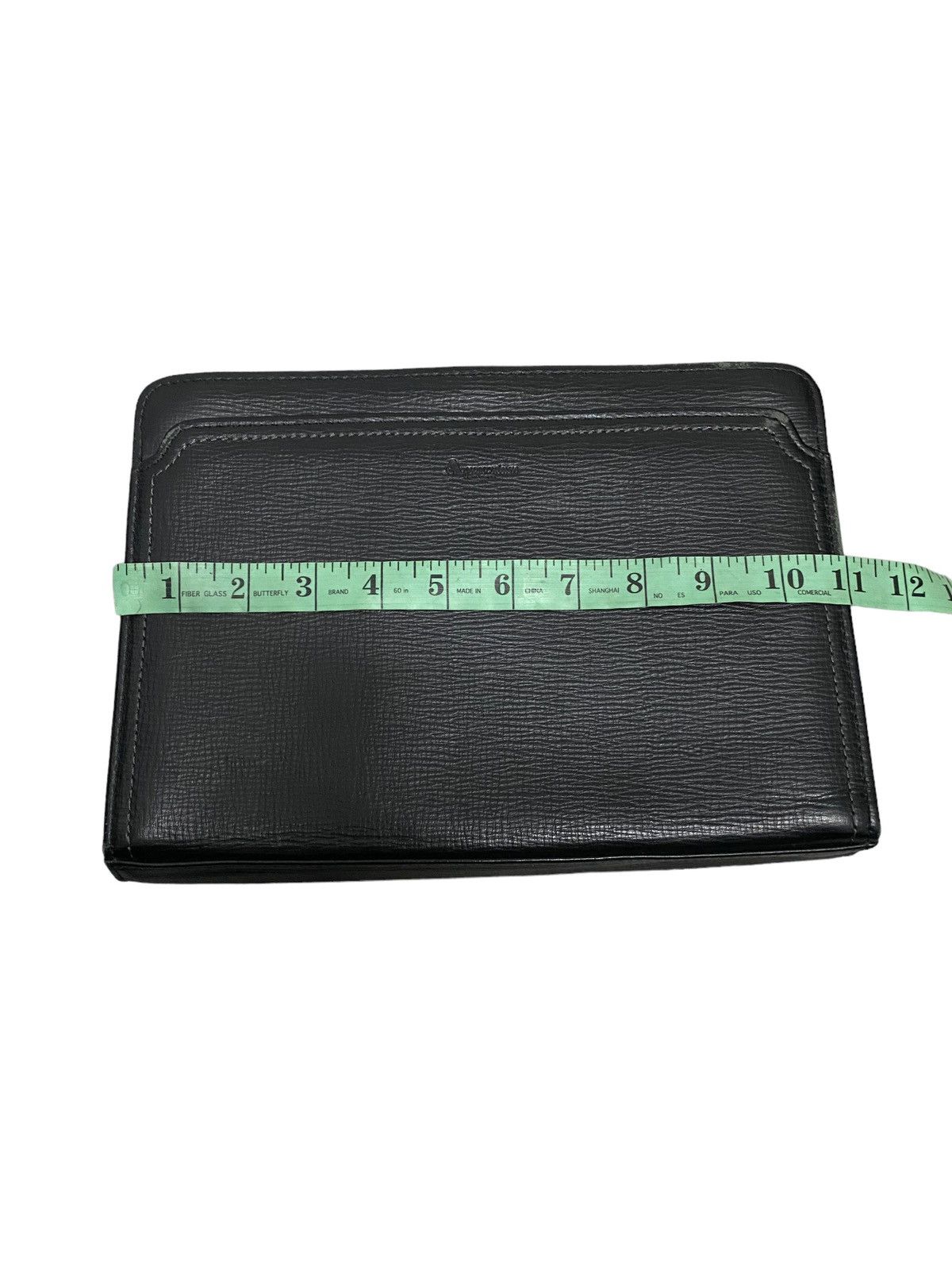 Aquascutum × Japanese Brand × Vintage Vintage Aquascutum Clutch Bag Black Size ONE SIZE - 17 Thumbnail