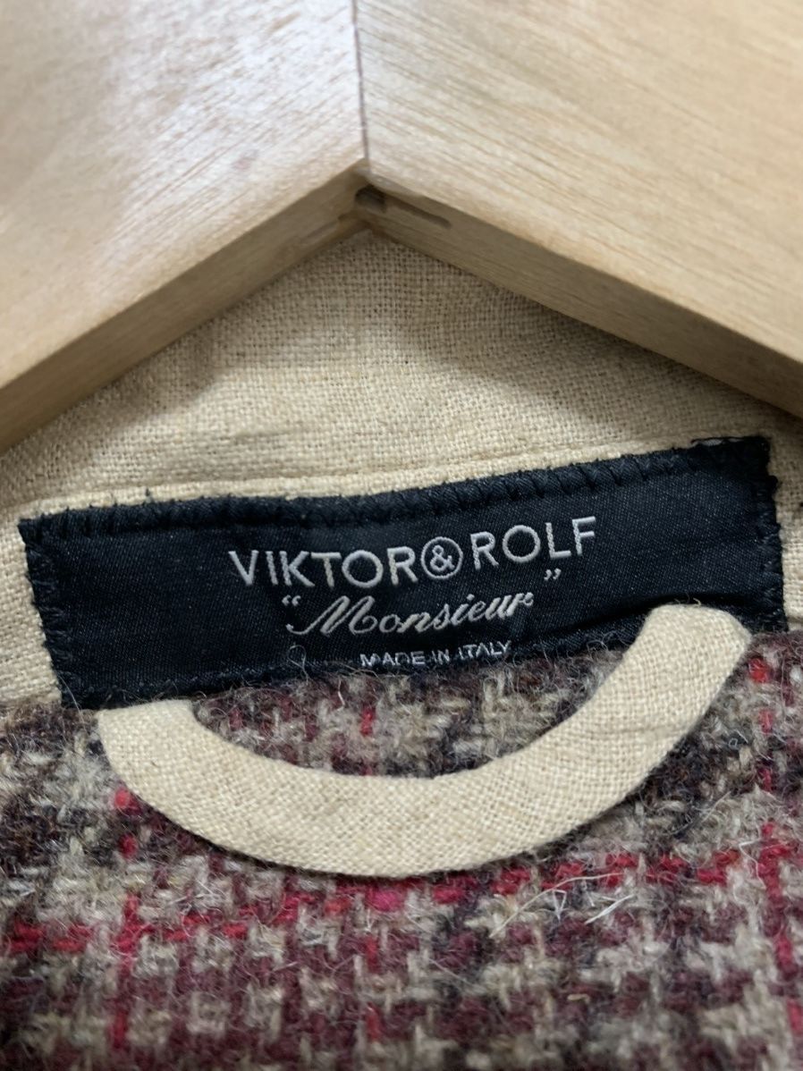Viktor & Rolf Victor & Rolf Plaid Wool Jacket Size US M / EU 48-50 / 2 - 6 Thumbnail