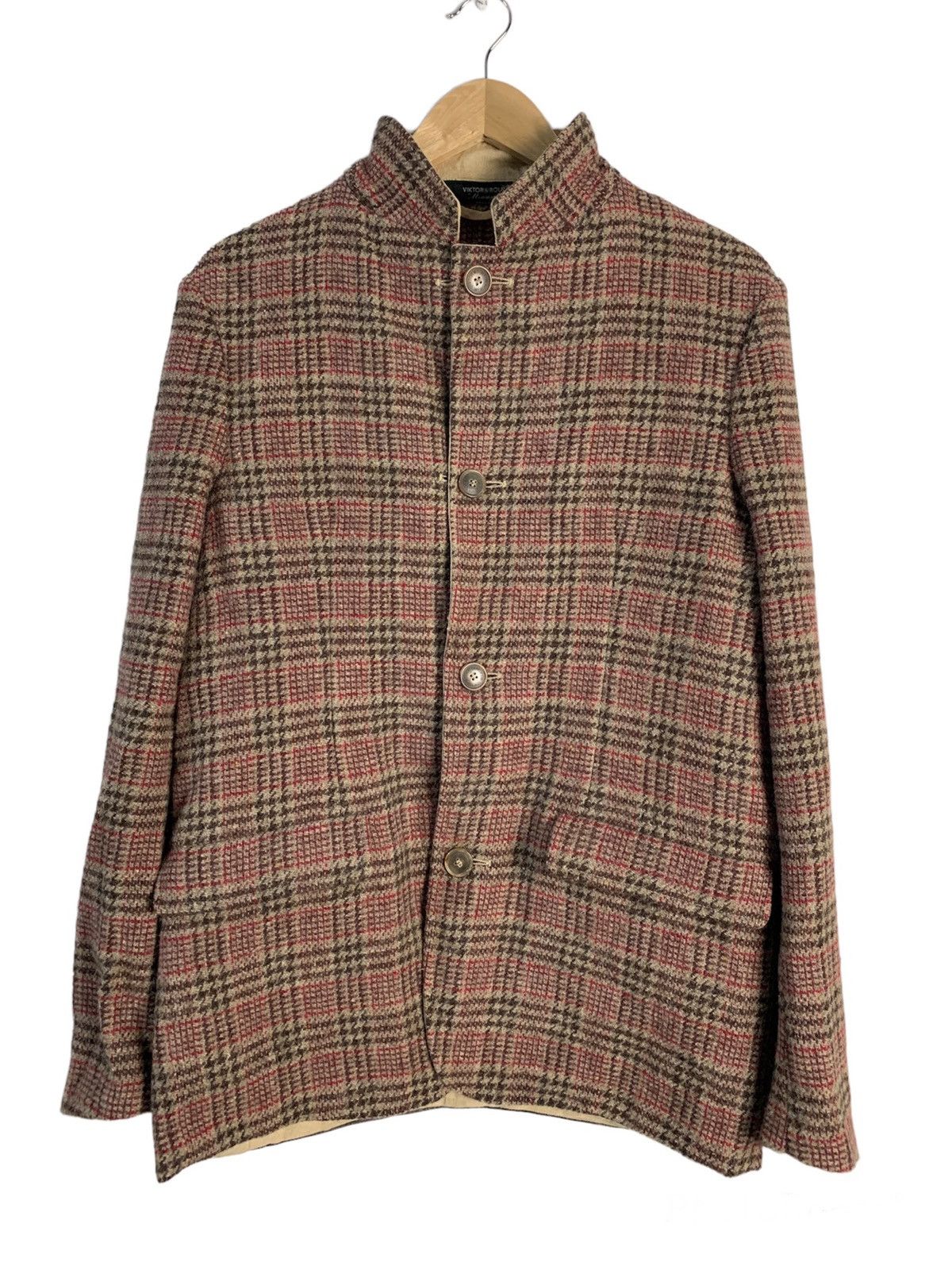 Viktor & Rolf Victor & Rolf Plaid Wool Jacket Size US M / EU 48-50 / 2 - 1 Thumbnail