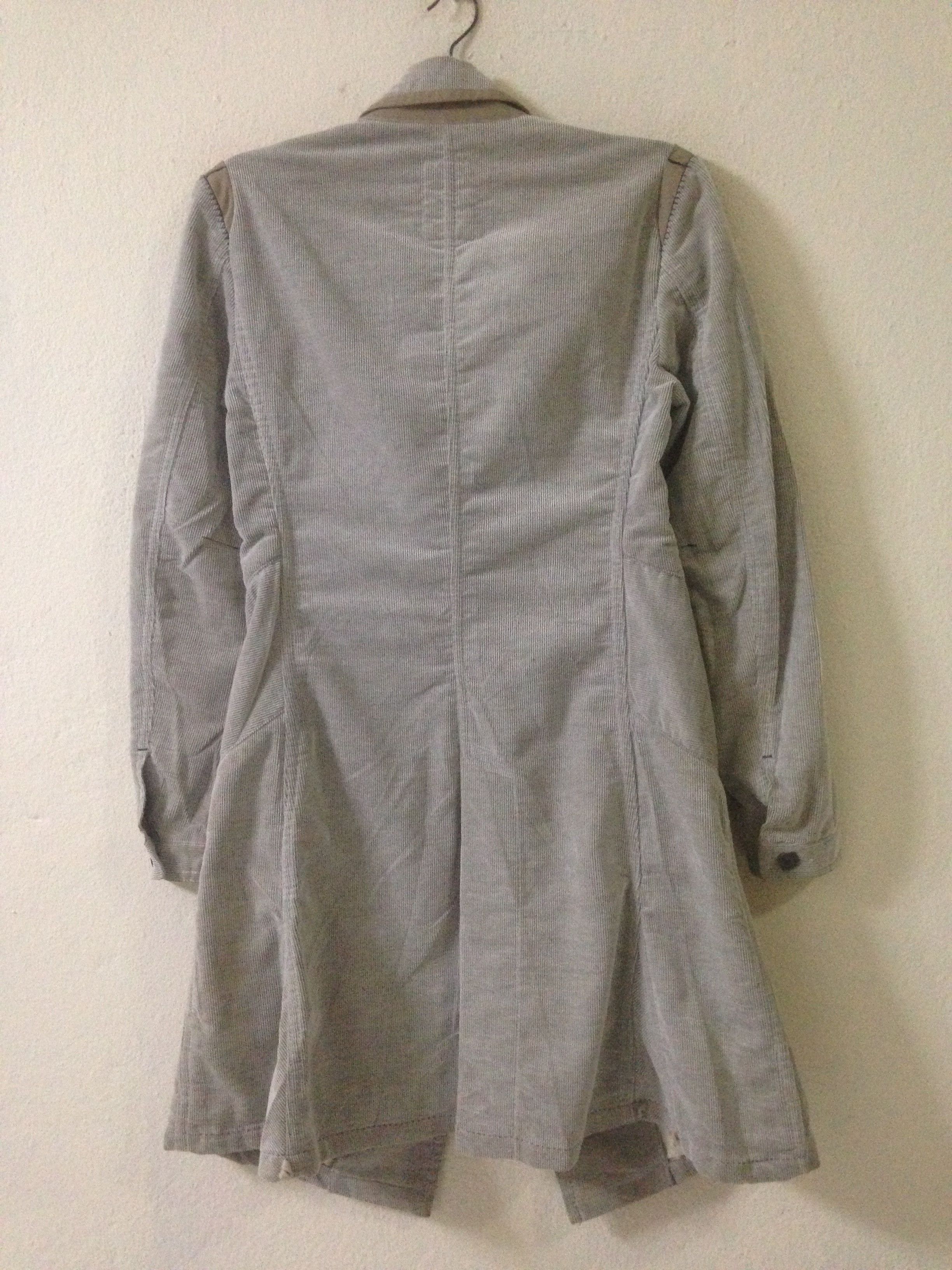 Marithe + Francois Girbaud Marithe Francoise Girbaud Corduroy Parka Trench Coat Jacket Size S / US 4 / IT 40 - 10 Thumbnail
