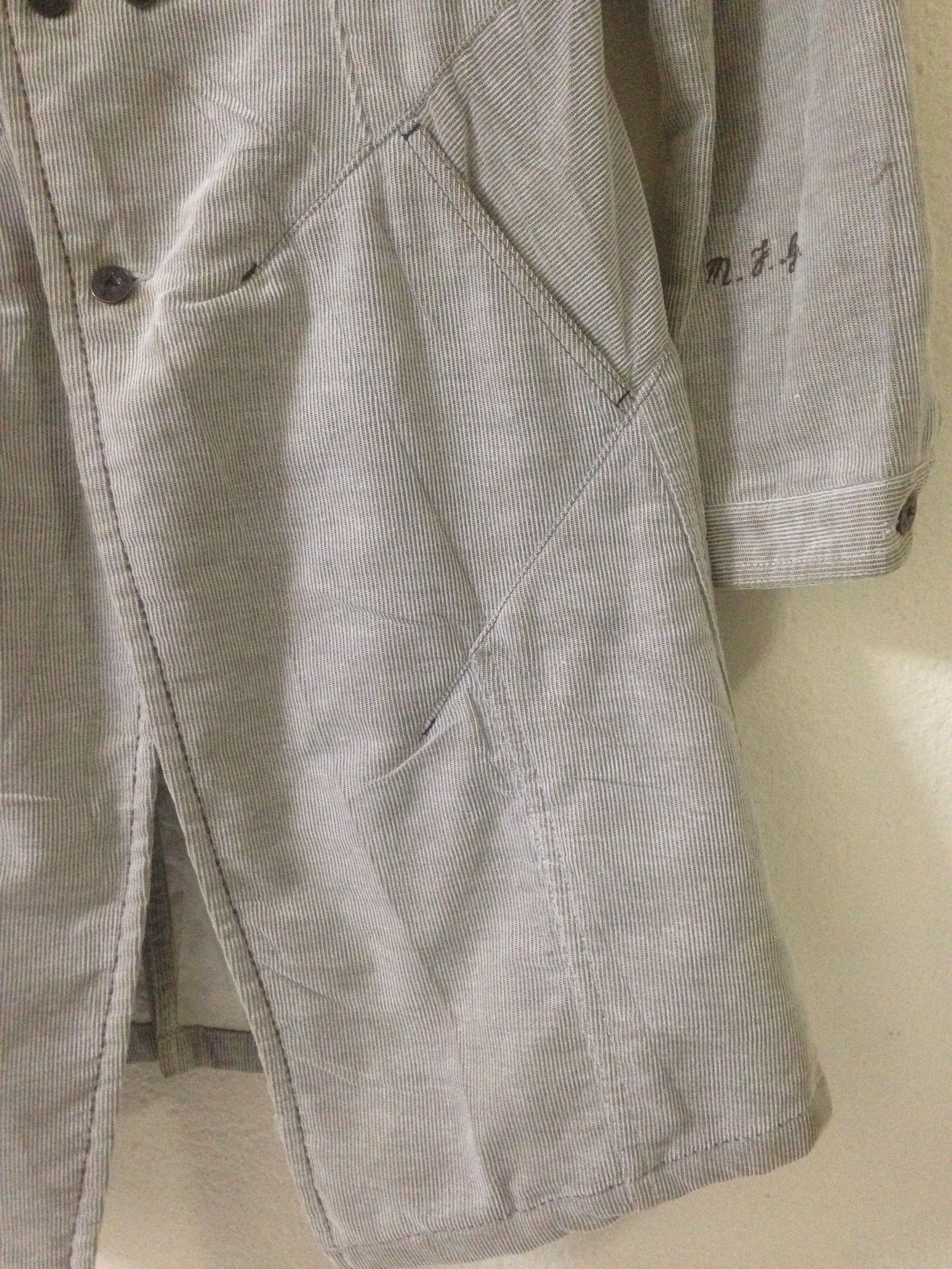 Marithe + Francois Girbaud Marithe Francoise Girbaud Corduroy Parka Trench Coat Jacket Size S / US 4 / IT 40 - 4 Thumbnail