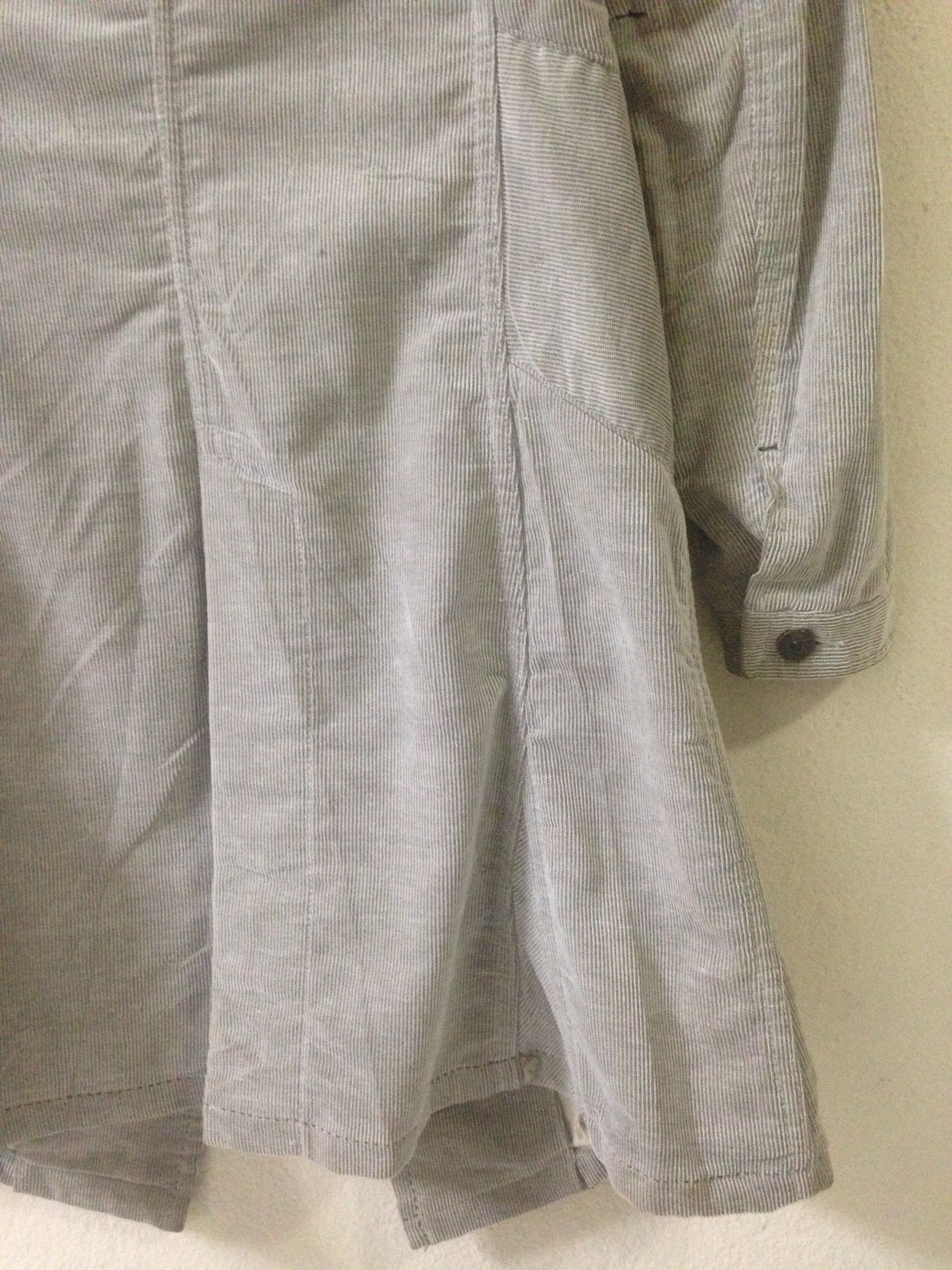 Marithe + Francois Girbaud Marithe Francoise Girbaud Corduroy Parka Trench Coat Jacket Size S / US 4 / IT 40 - 11 Thumbnail
