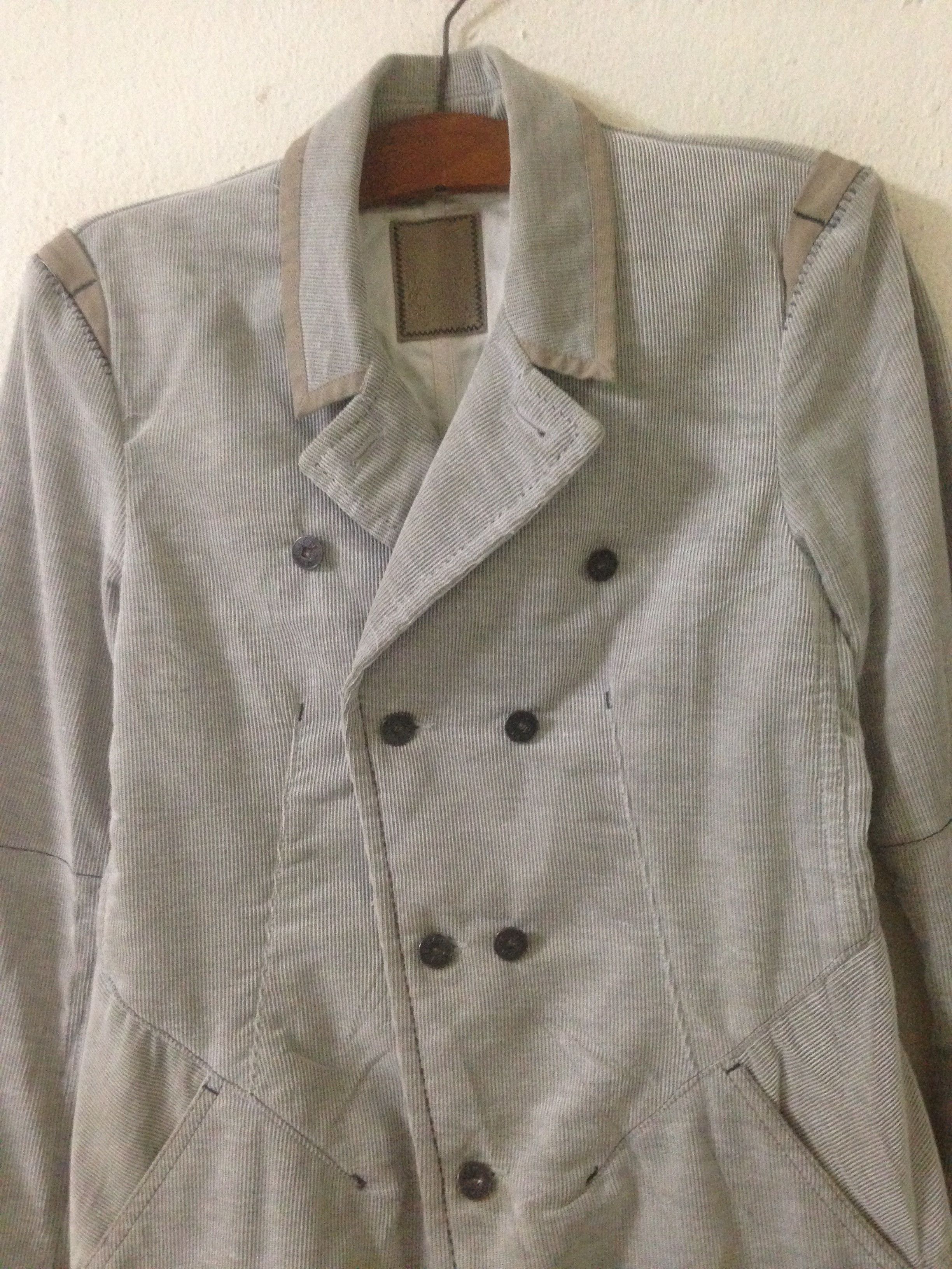Marithe + Francois Girbaud Marithe Francoise Girbaud Corduroy Parka Trench Coat Jacket Size S / US 4 / IT 40 - 6 Thumbnail
