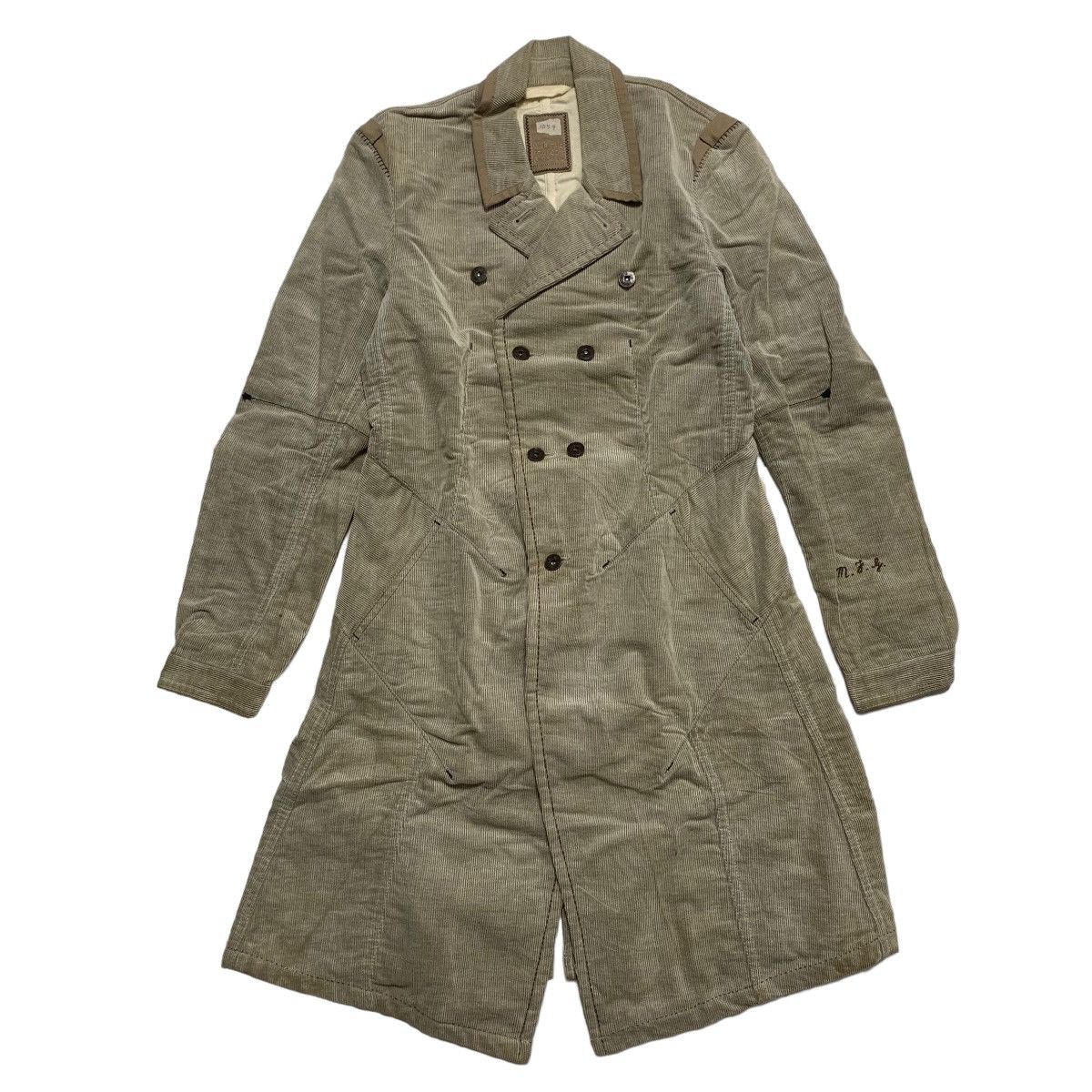 Marithe + Francois Girbaud Marithe Francoise Girbaud Corduroy Parka Trench Coat Jacket Size S / US 4 / IT 40 - 1 Thumbnail
