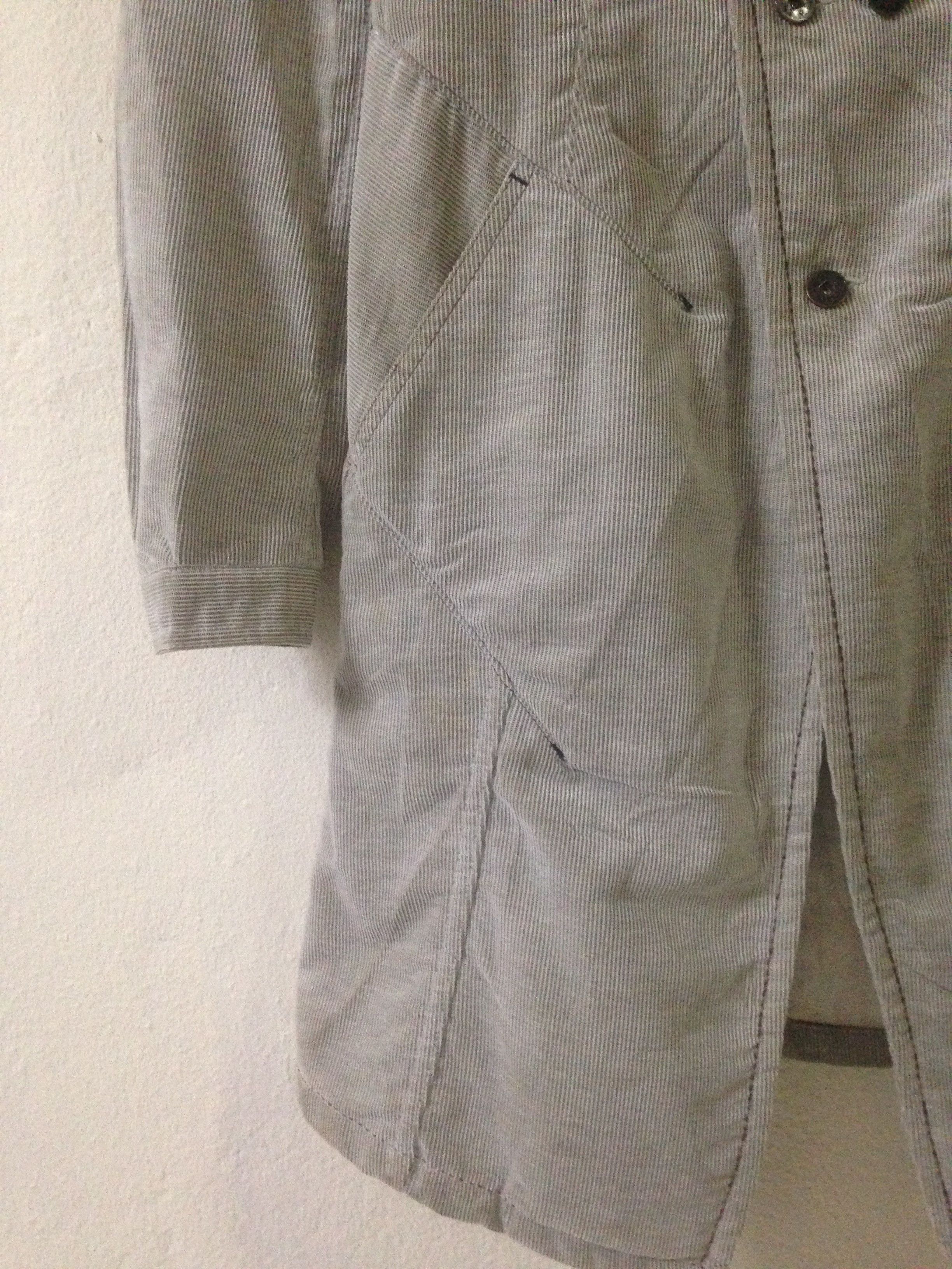 Marithe + Francois Girbaud Marithe Francoise Girbaud Corduroy Parka Trench Coat Jacket Size S / US 4 / IT 40 - 5 Thumbnail