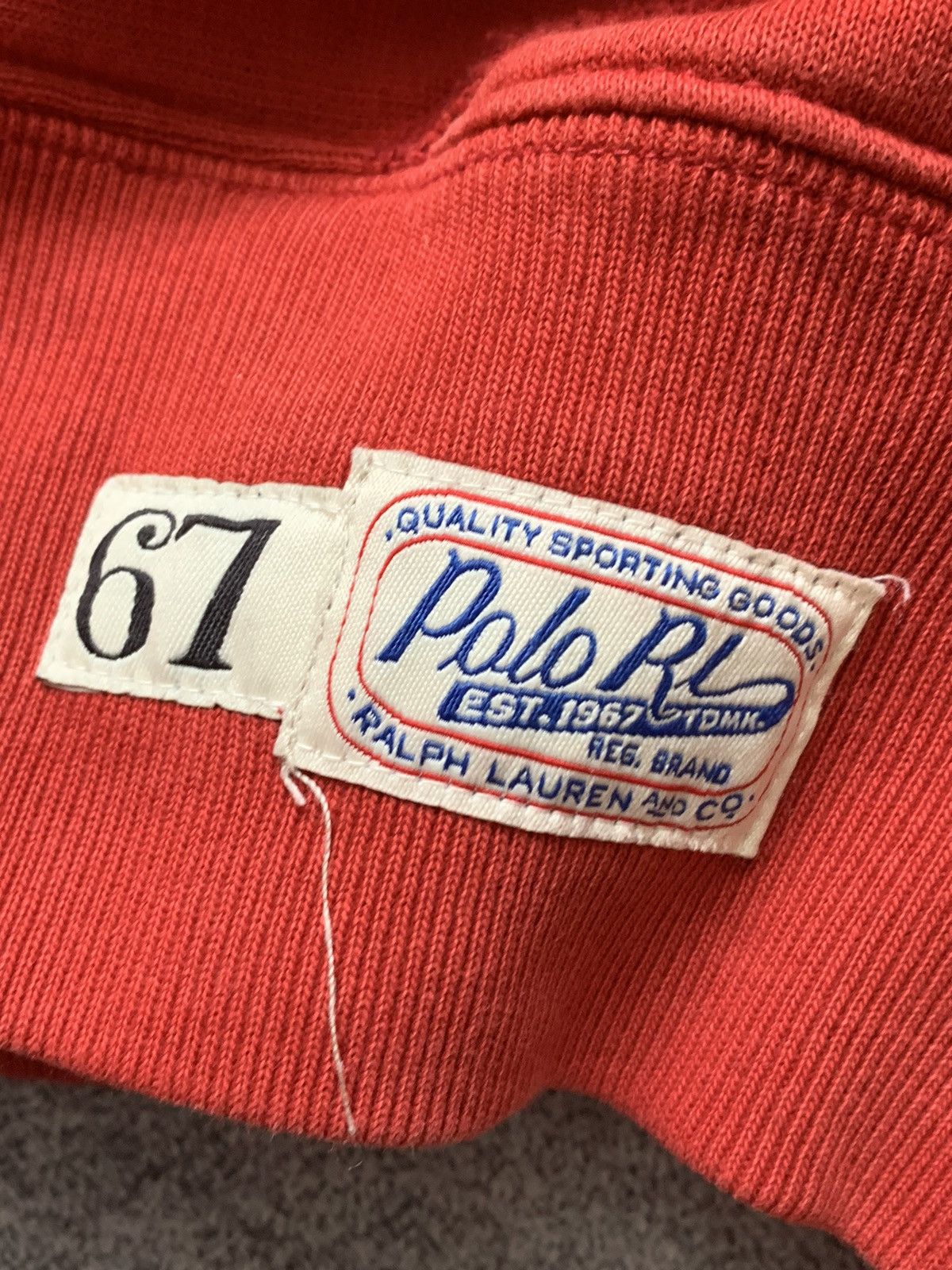 Polo Ralph Lauren × Vintage Polo Ralph Lauren S big logo hoodie sweatshirt hooded 00s Size US S / EU 44-46 / 1 - 8 Thumbnail