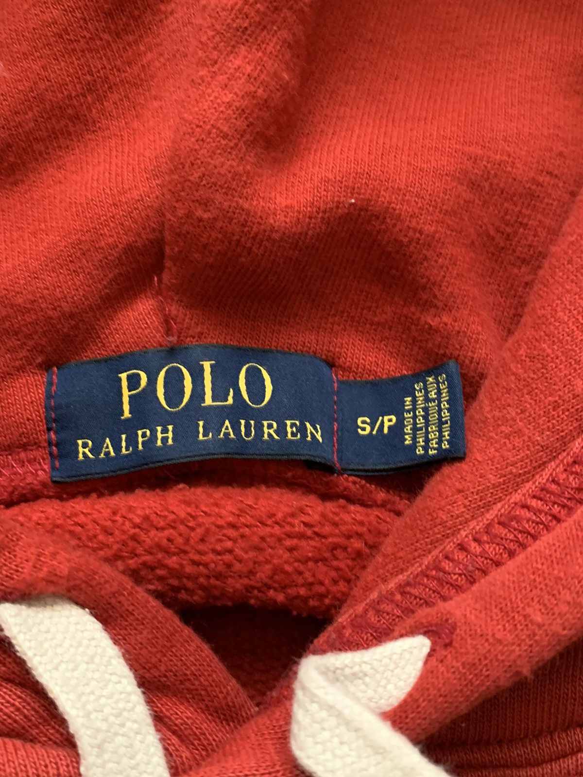 Polo Ralph Lauren × Vintage Polo Ralph Lauren S big logo hoodie sweatshirt hooded 00s Size US S / EU 44-46 / 1 - 10 Thumbnail